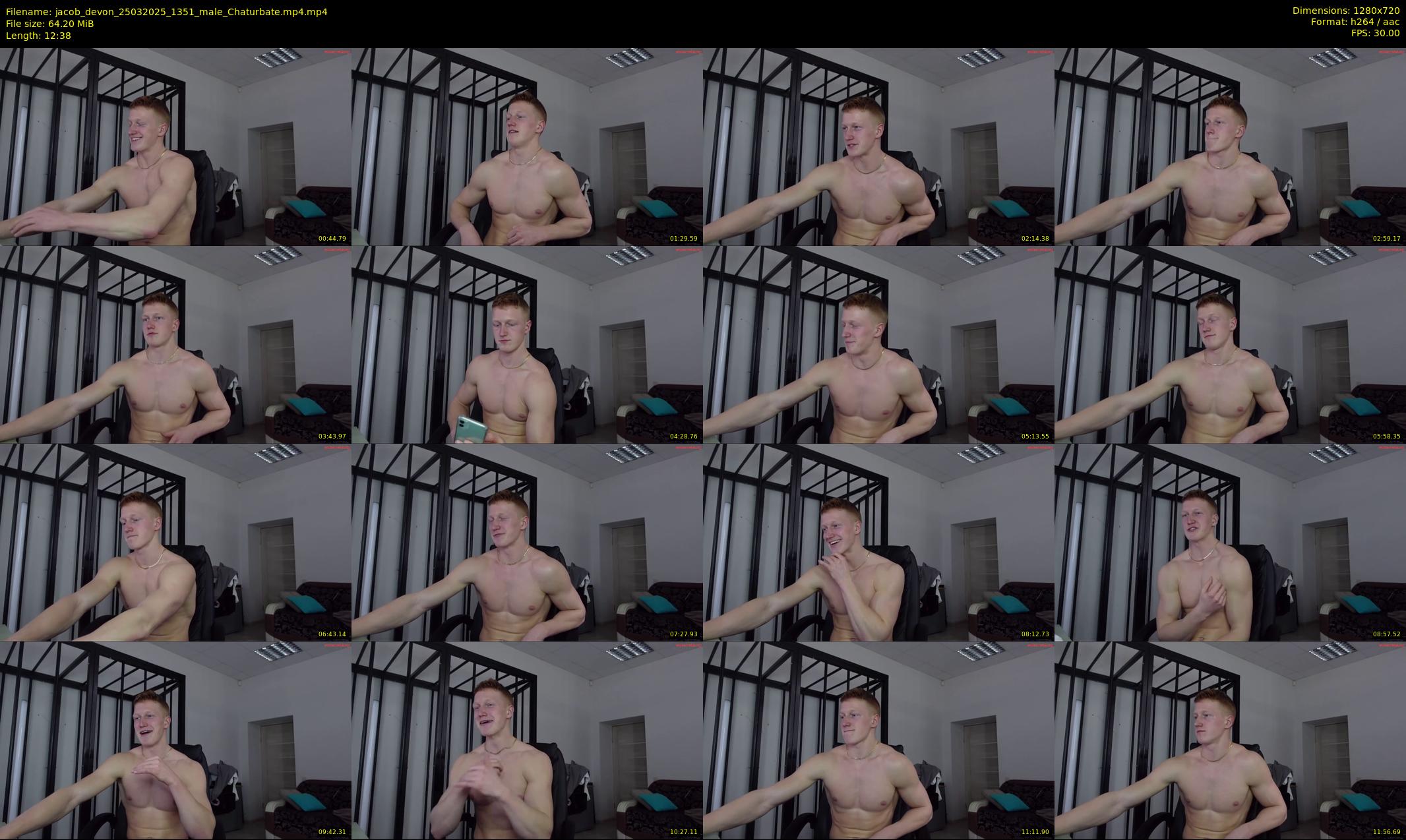 jacob_devon — 13 minute Chaturbate male cam show recording, 720p, Mar 25, 2025