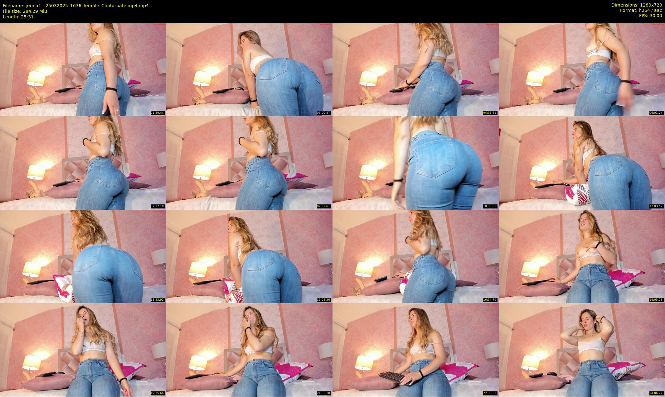 jenna1_ — 26 minute Chaturbate female cam show recording, 720p, Mar 25, 2025