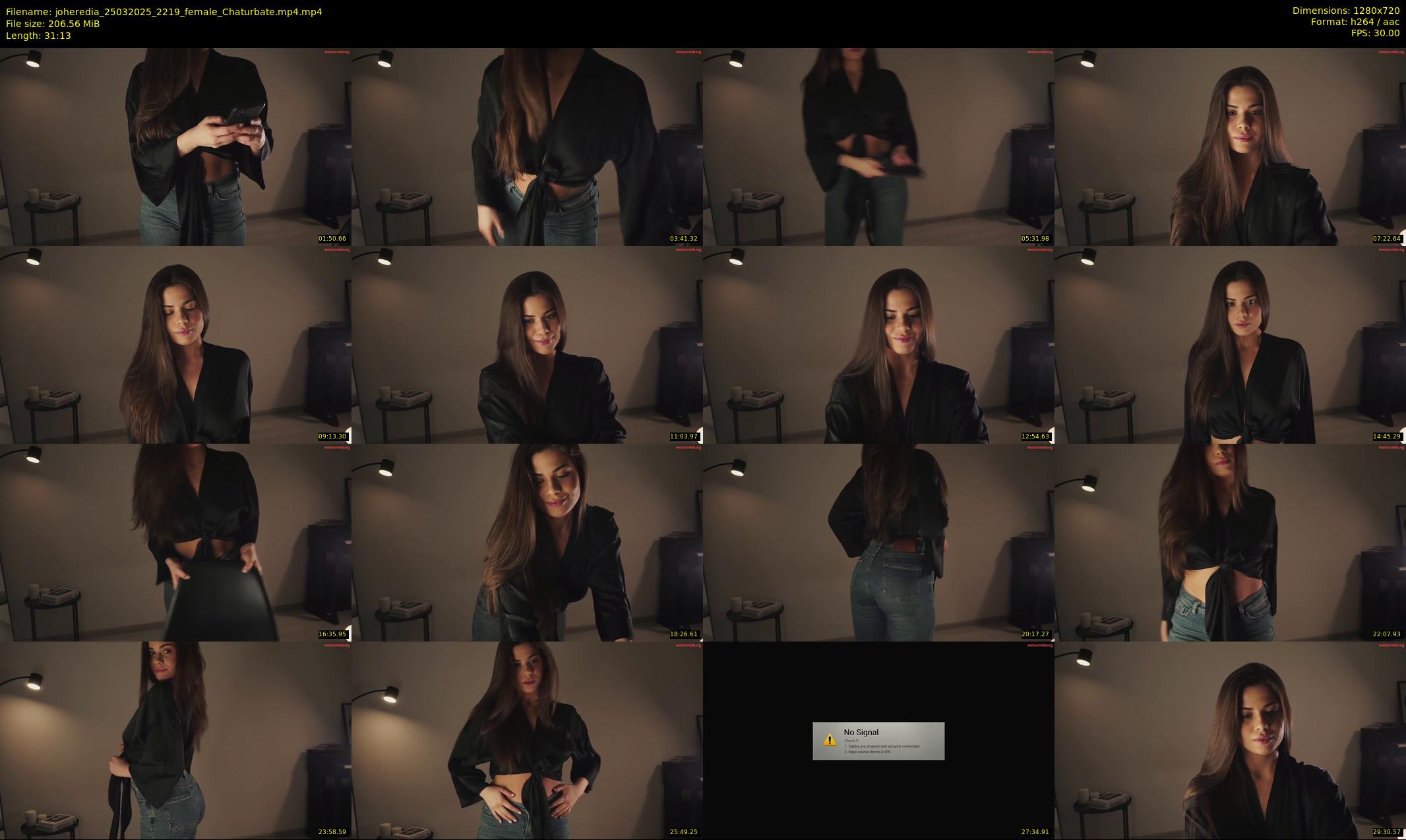 joheredia — 32 minute Chaturbate female cam show recording, 720p, Mar 25, 2025