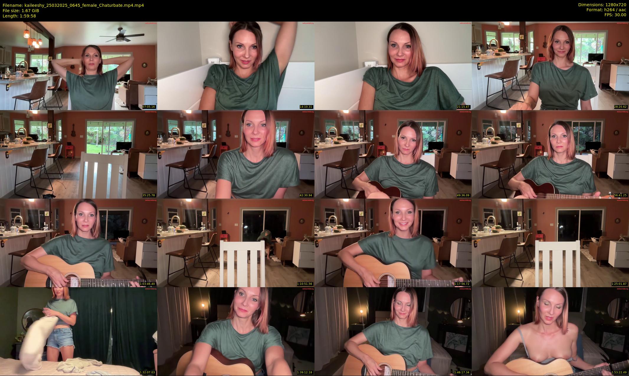 kaileeshy — 120 minute Chaturbate female cam show recording, 720p, Mar 25, 2025
