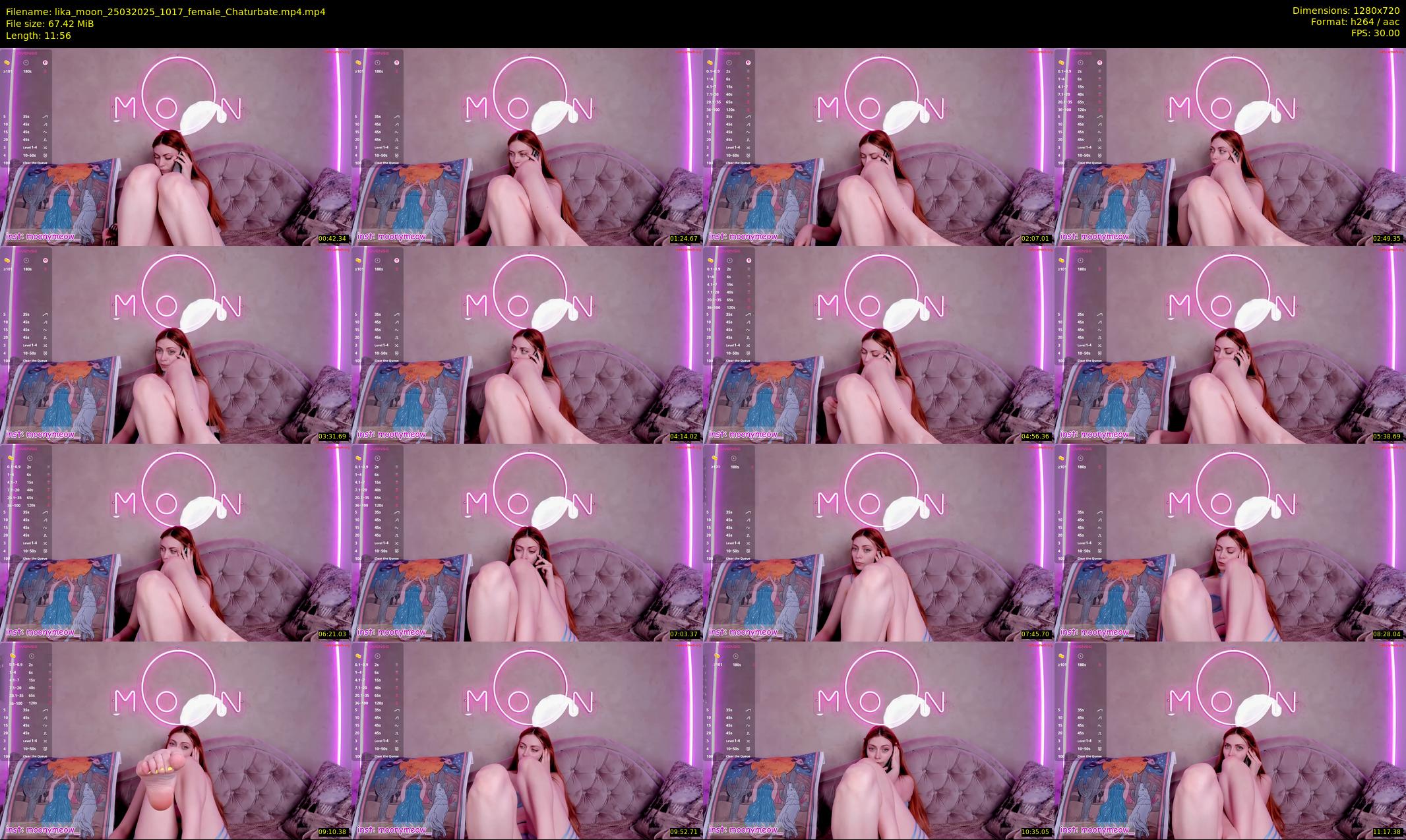lika_moon — 12 minute Chaturbate female cam show recording, 720p, Mar 25, 2025