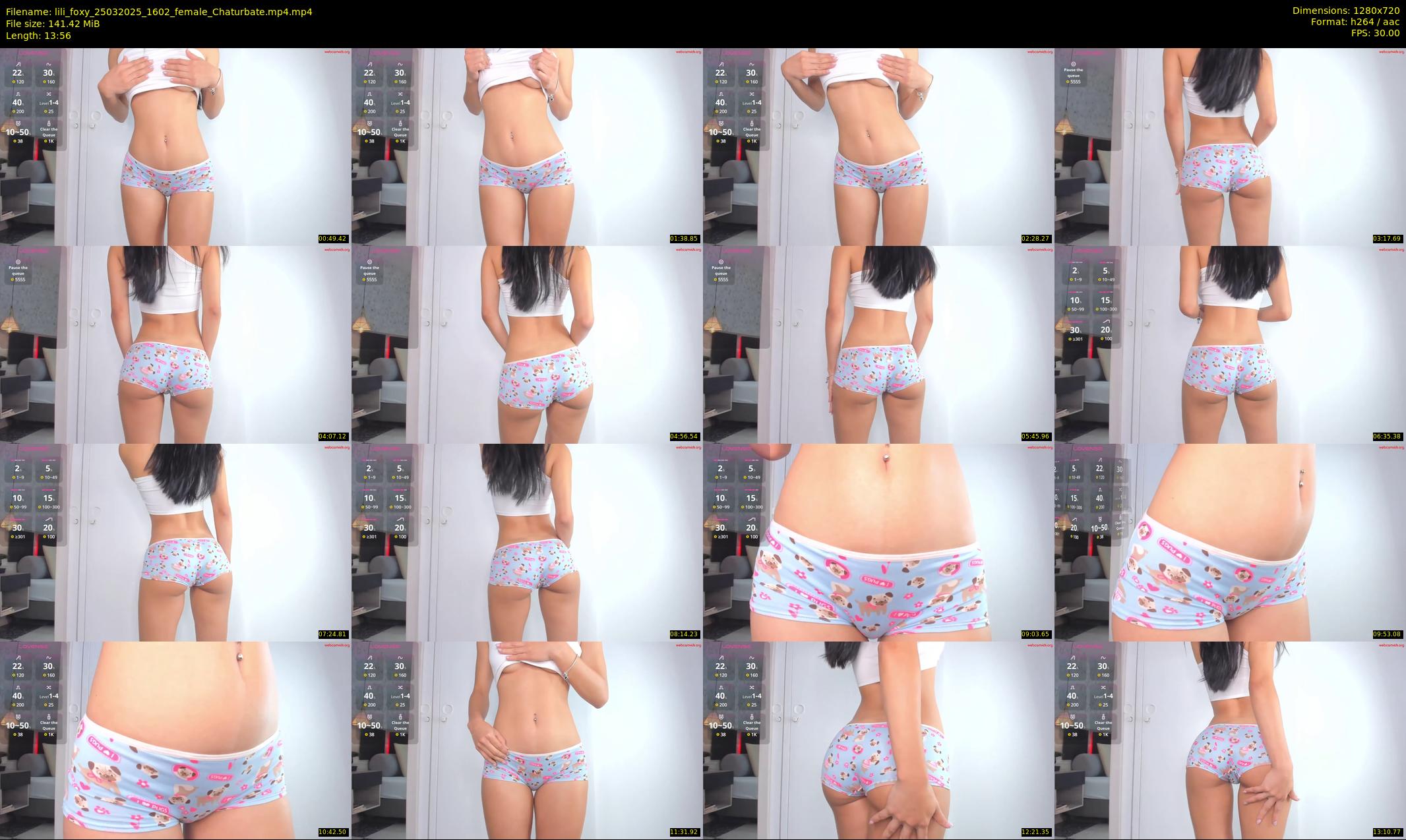 lili_foxy — 14 minute Chaturbate female cam show recording, 720p, Mar 25, 2025