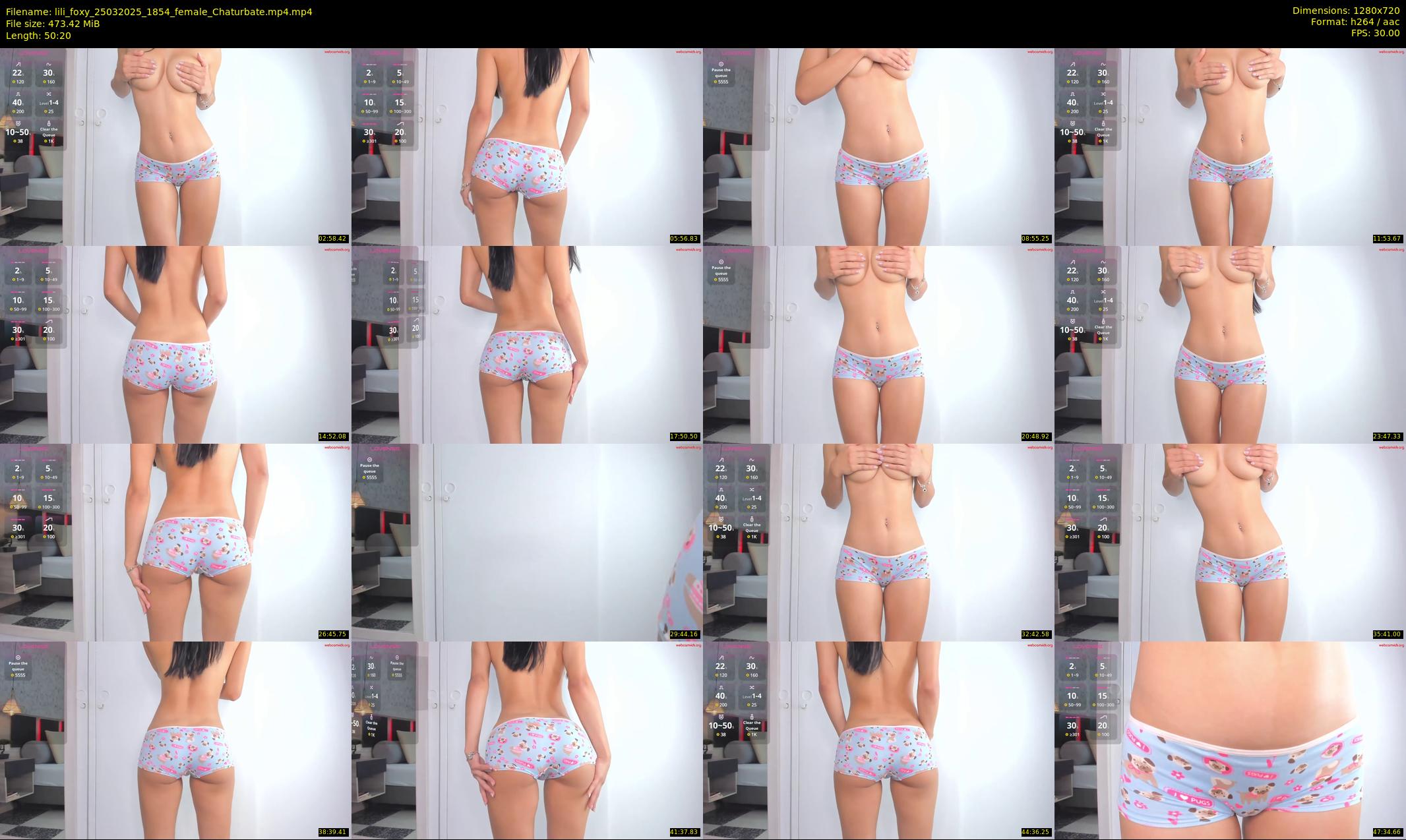 lili_foxy — 51 minute Chaturbate female cam show recording, 720p, Mar 25, 2025