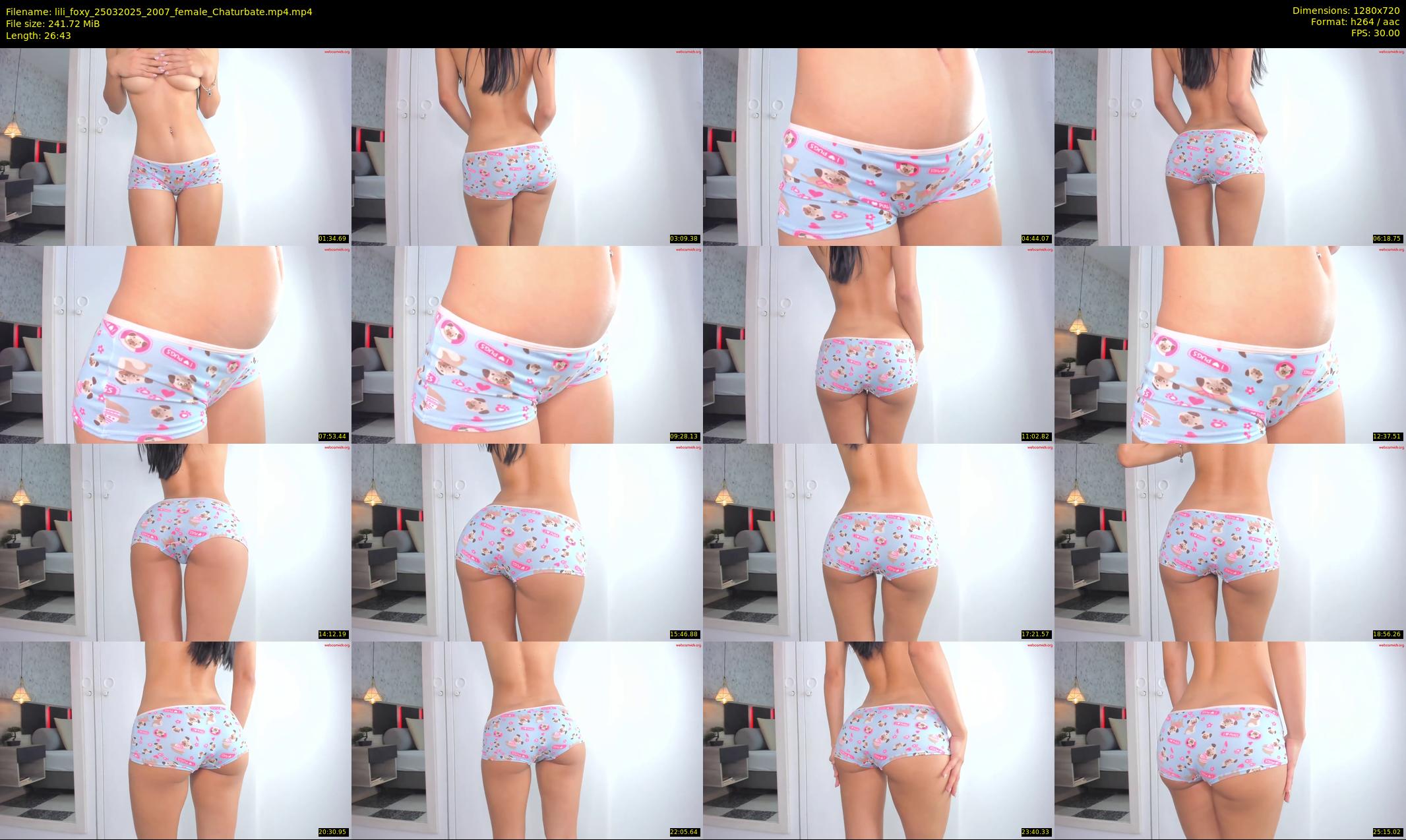 lili_foxy — 27 minute Chaturbate female cam show recording, 720p, Mar 25, 2025