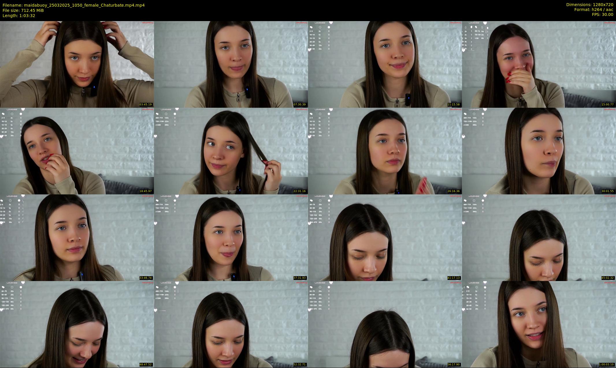 maidabuoy — 64 minute Chaturbate female cam show recording, 720p, Mar 25, 2025