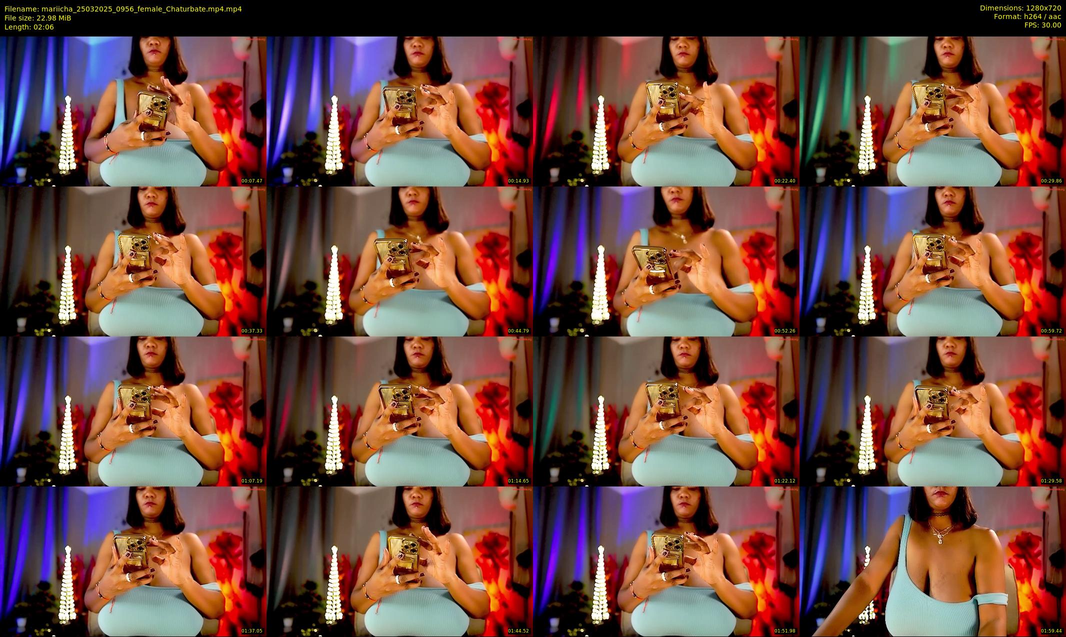 mariicha — 3 minute Chaturbate female cam show recording, 720p, Mar 25, 2025
