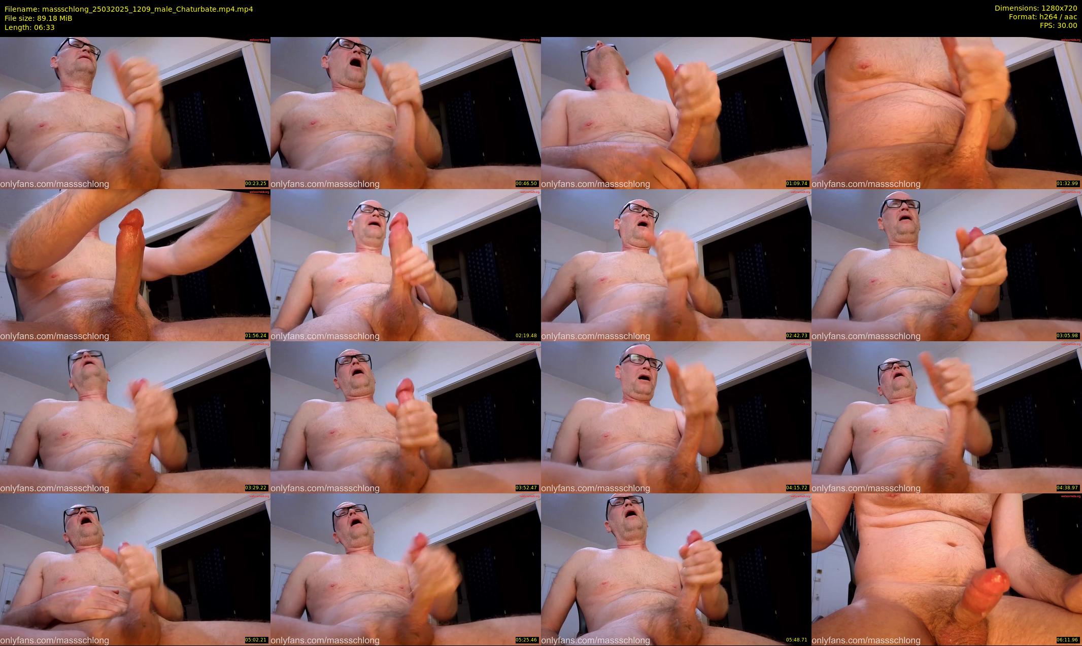 massschlong — 7 minute Chaturbate male cam show recording, 720p, Mar 25, 2025