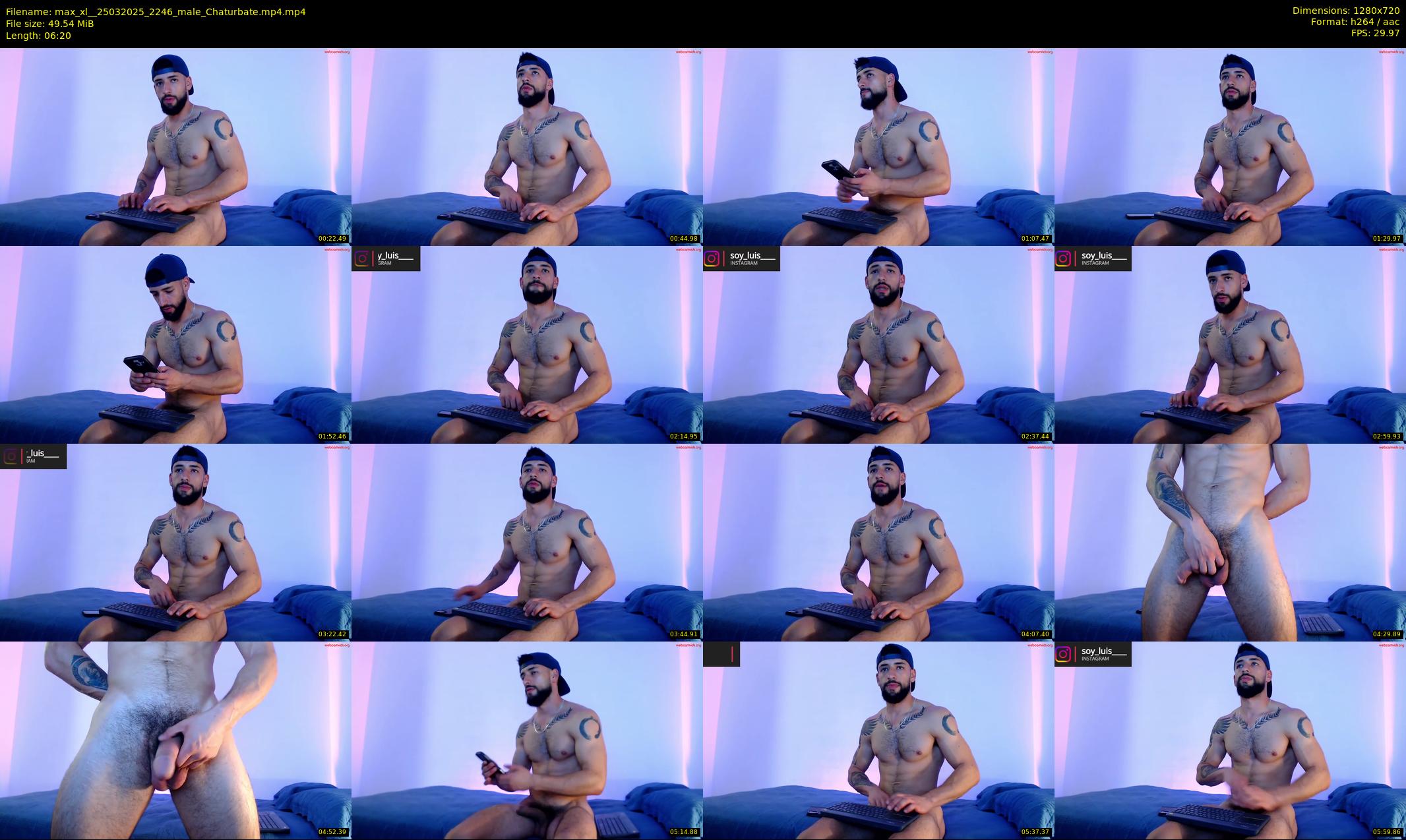 max_xl_ — 7 minute Chaturbate male cam show recording, 720p, Mar 25, 2025