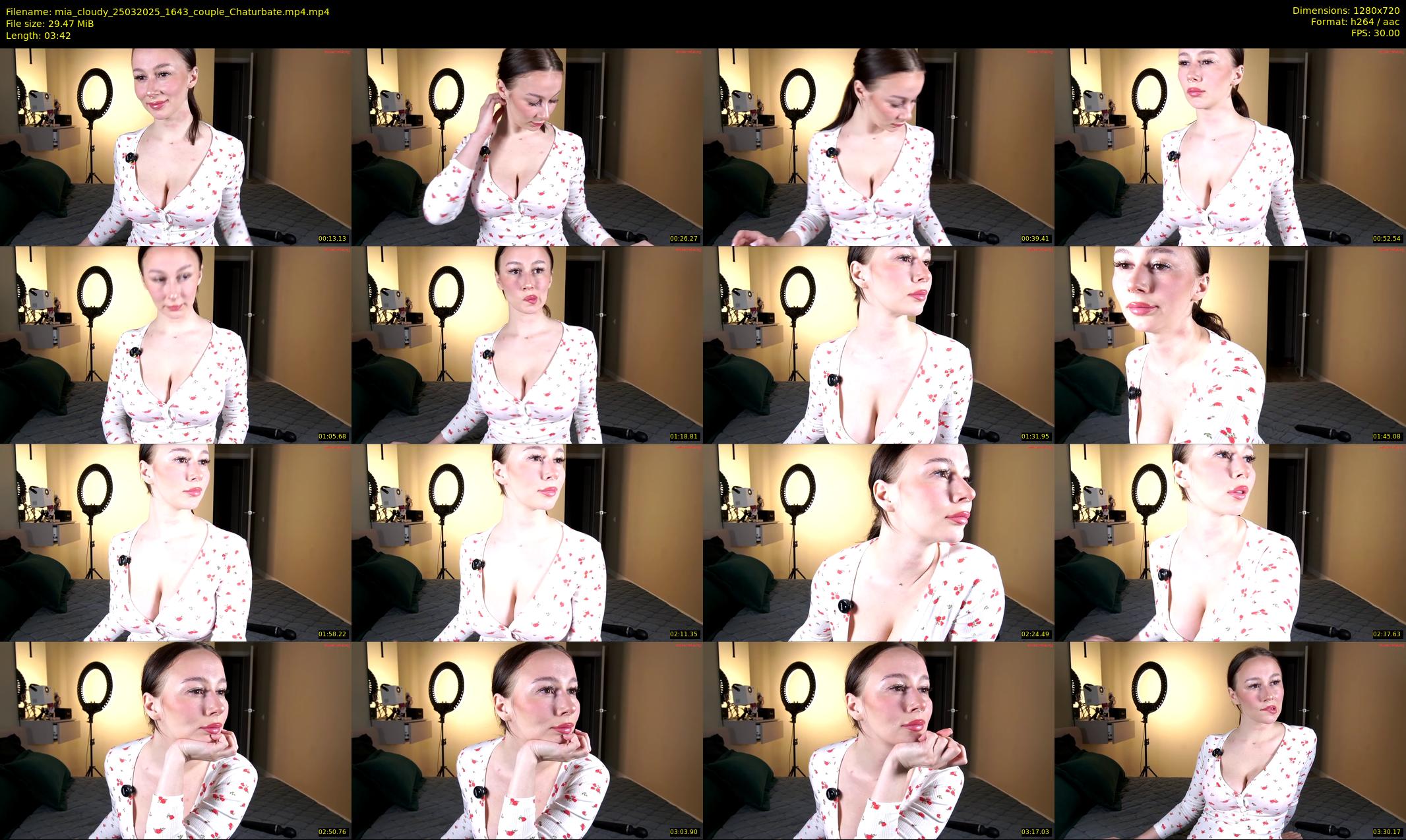 mia_cloudy — 4 minute Chaturbate female cam show recording, 720p, Mar 25, 2025