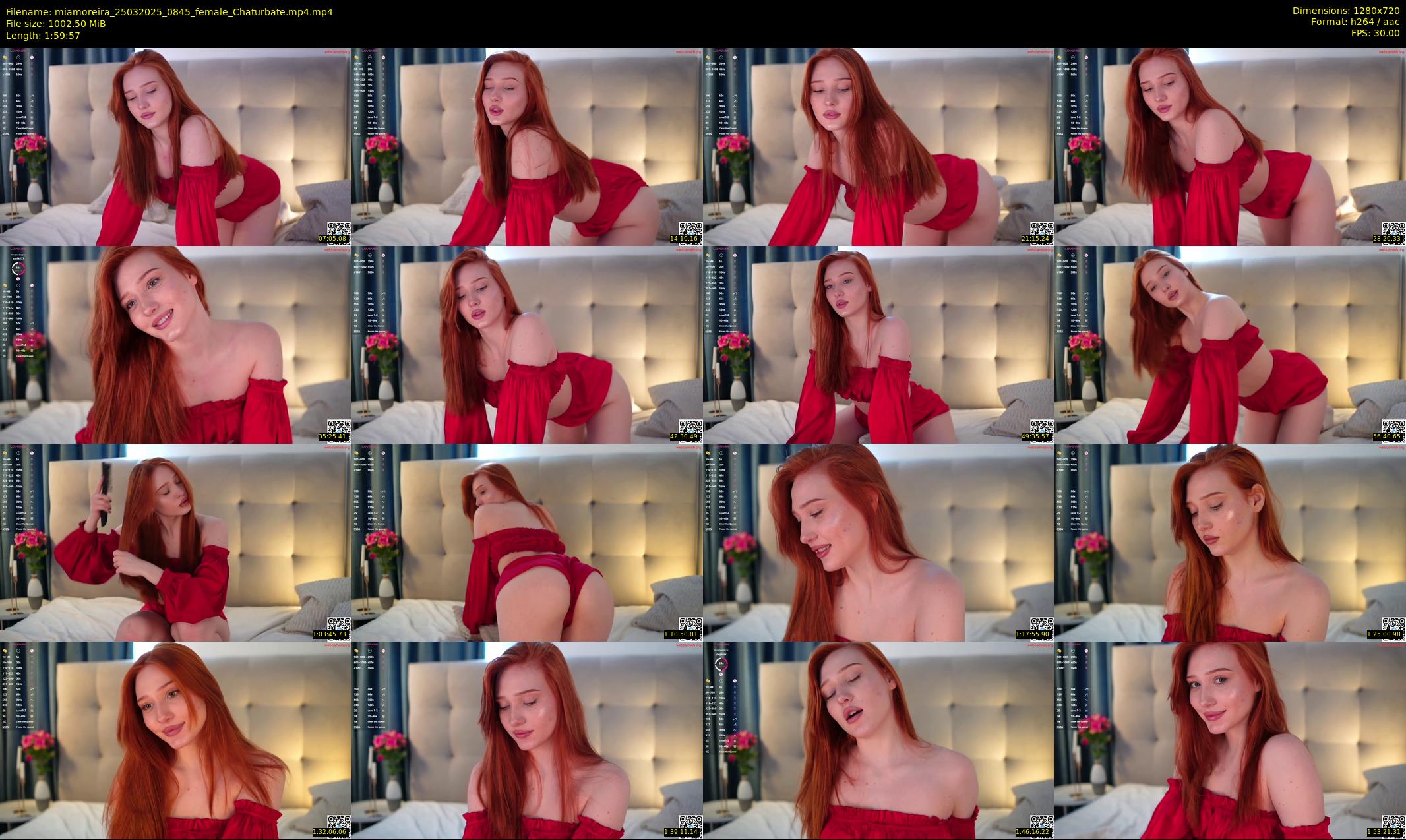 miamoreira — 120 minute Chaturbate female cam show recording, 720p, Mar 25, 2025