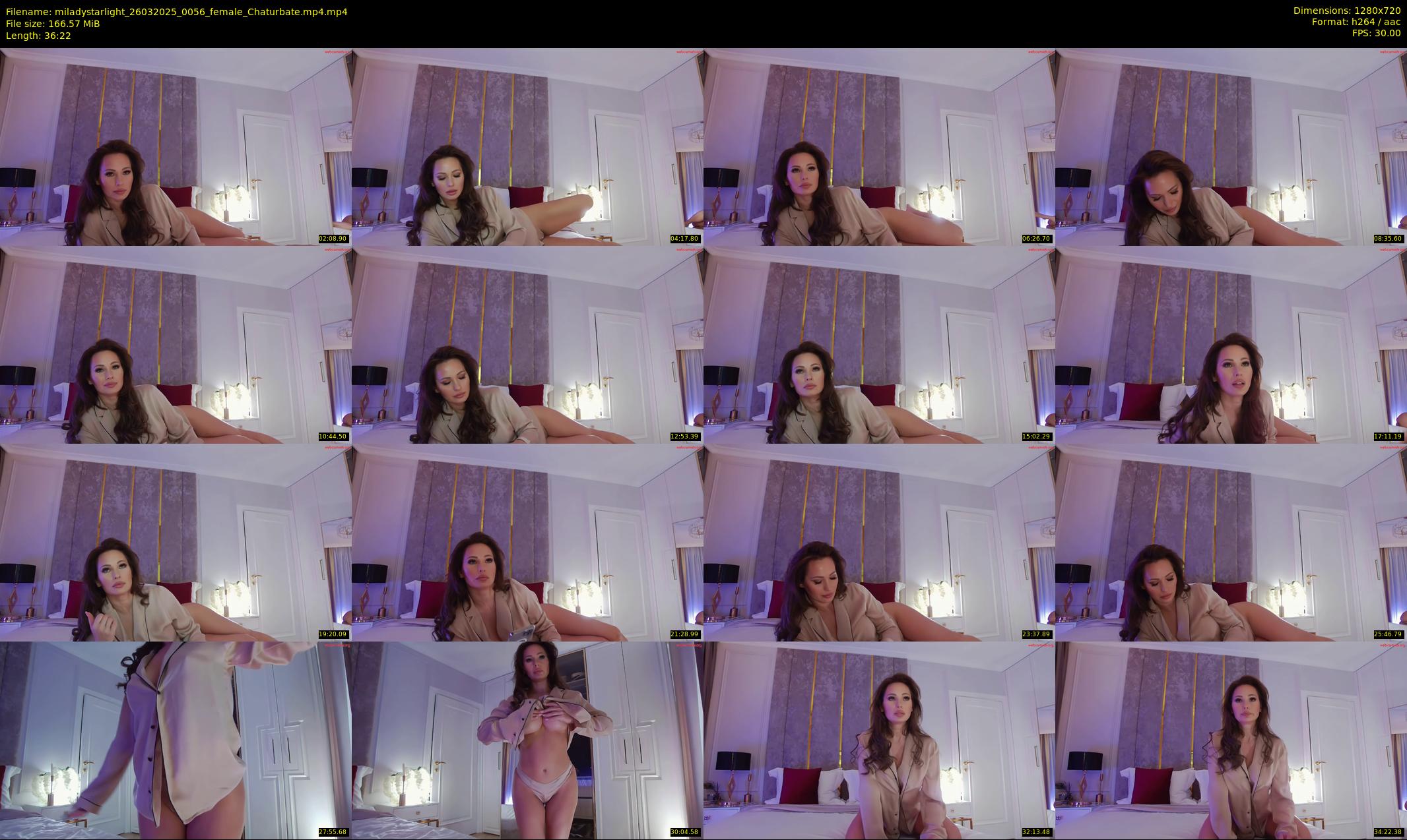 miladystarlight — 37 minute Chaturbate female cam show recording, 720p, Mar 26, 2025