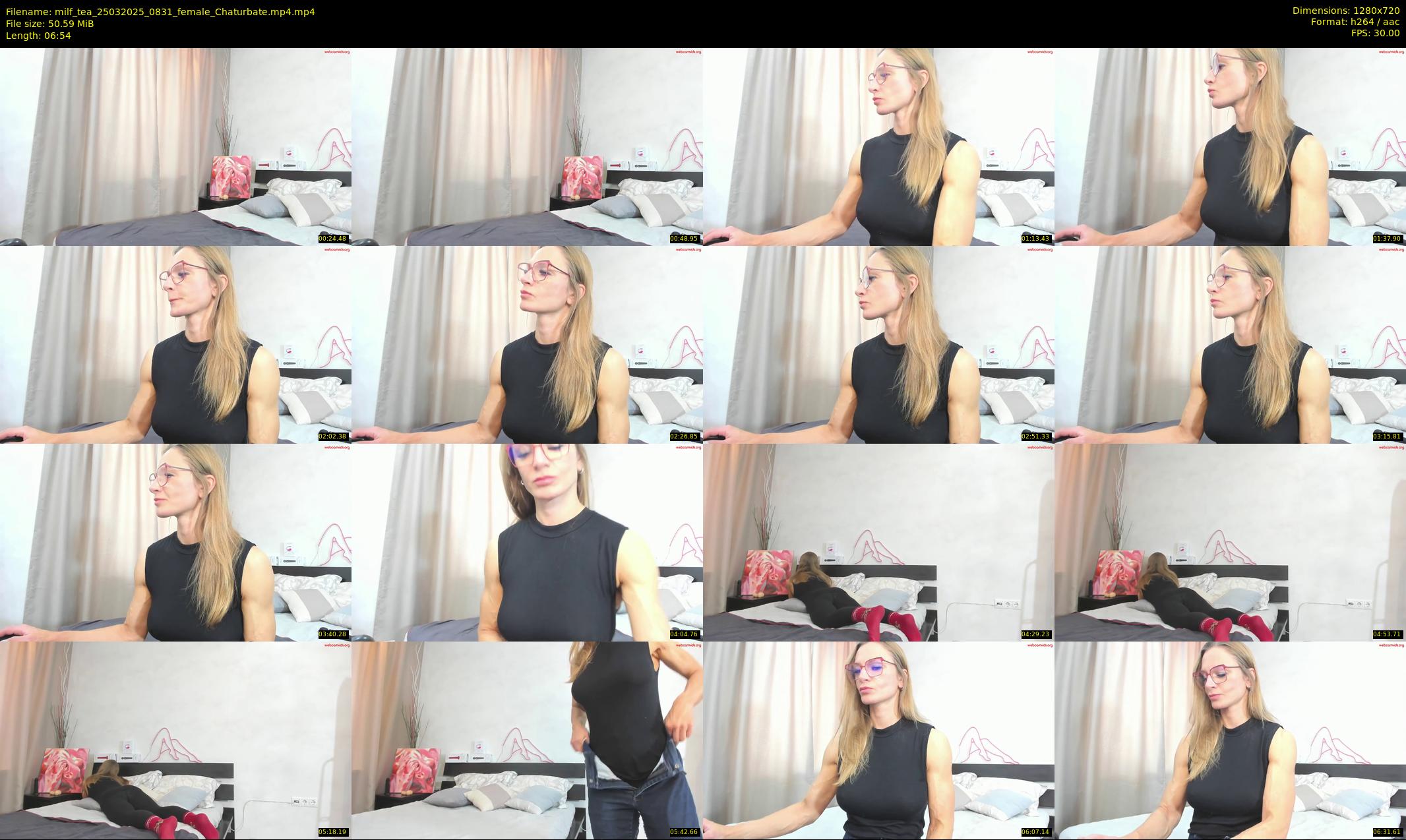 milf_tea — 7 minute Chaturbate female cam show recording, 720p, Mar 25, 2025