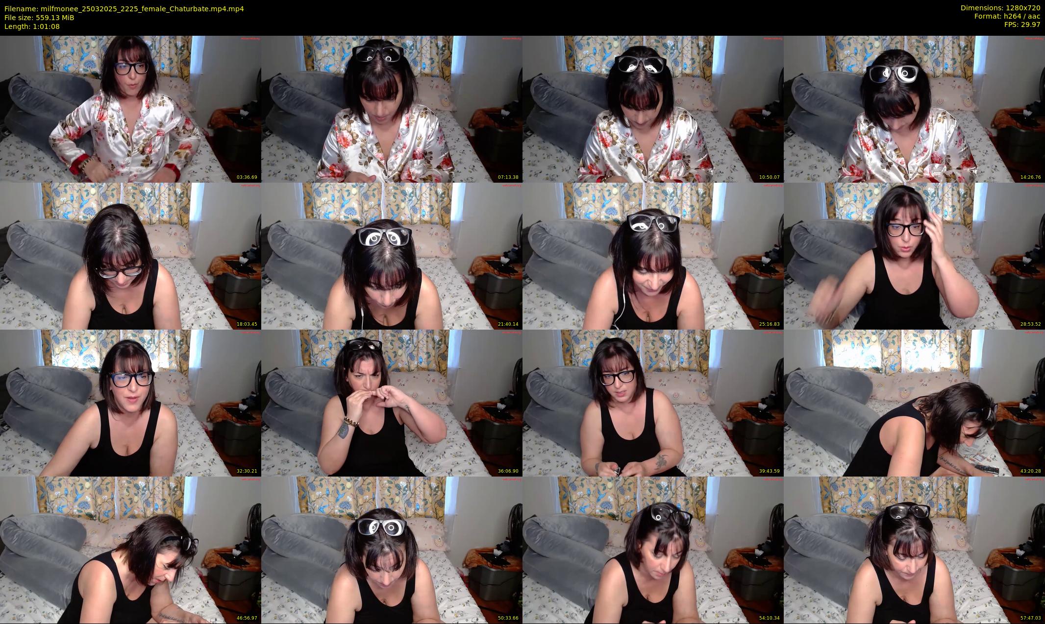 milfmonee — 62 minute Chaturbate female cam show recording, 720p, Mar 25, 2025