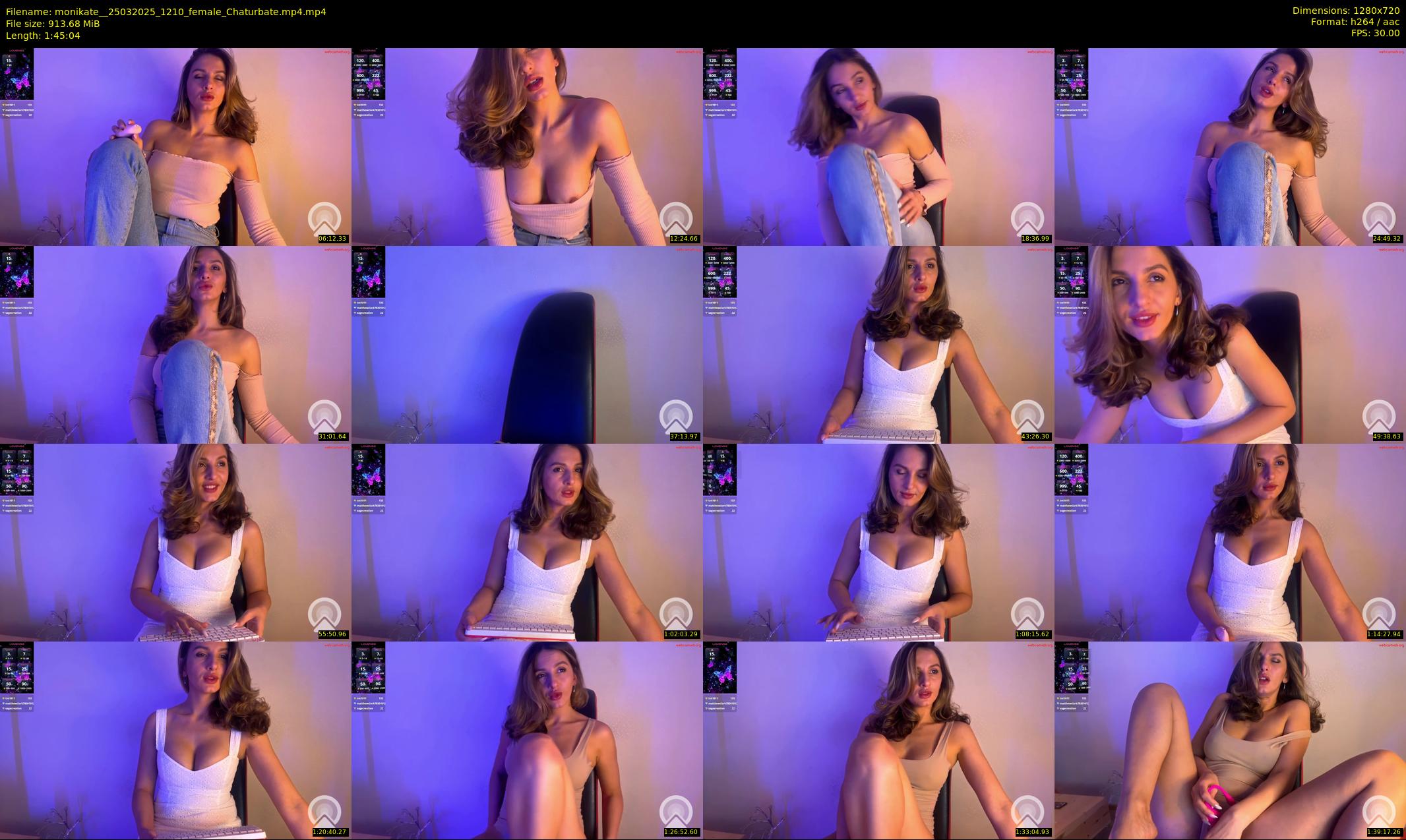 monikate_ — 106 minute Chaturbate couple cam show recording, 720p, Mar 25, 2025