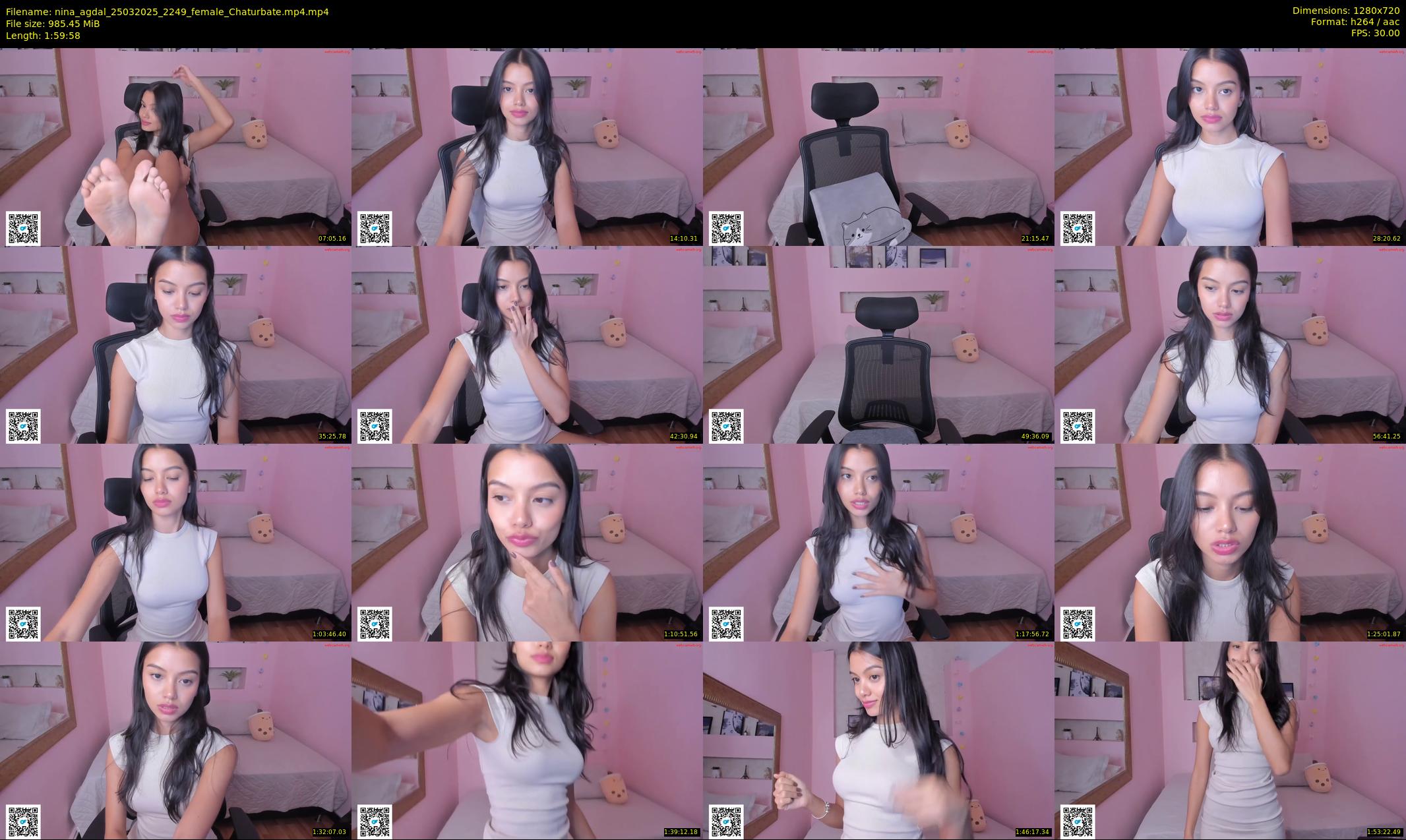 nina_agdal — 120 minute Chaturbate female cam show recording, 720p, Mar 25, 2025
