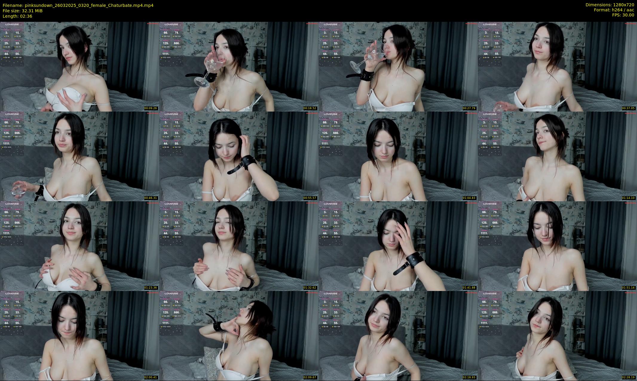 pinksundown — 3 minute Chaturbate female cam show recording, 720p, Mar 26, 2025