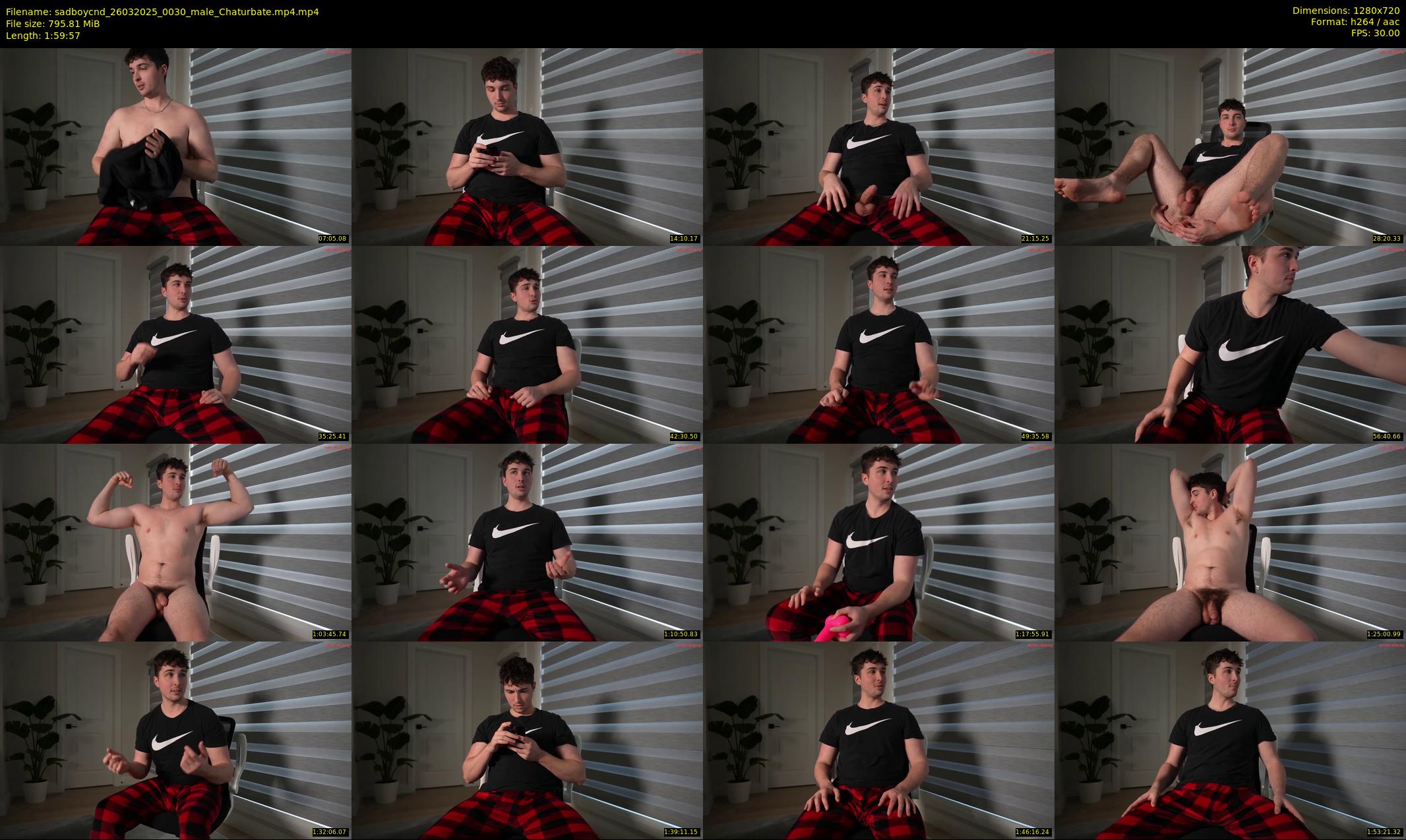 sadboycnd — 120 minute Chaturbate male cam show recording, 720p, Mar 26, 2025