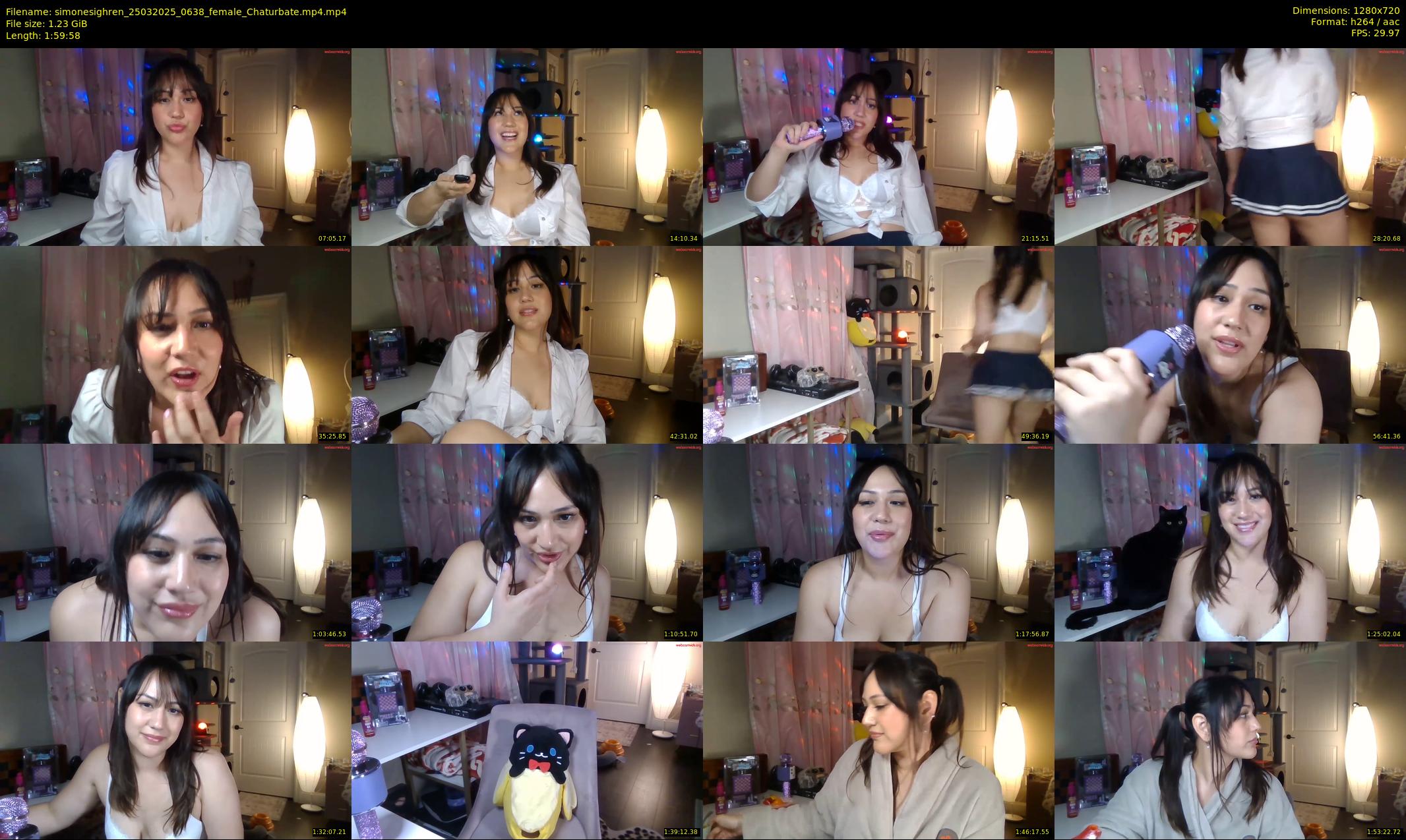 simonesighren — 120 minute Chaturbate female cam show recording, 720p, Mar 25, 2025