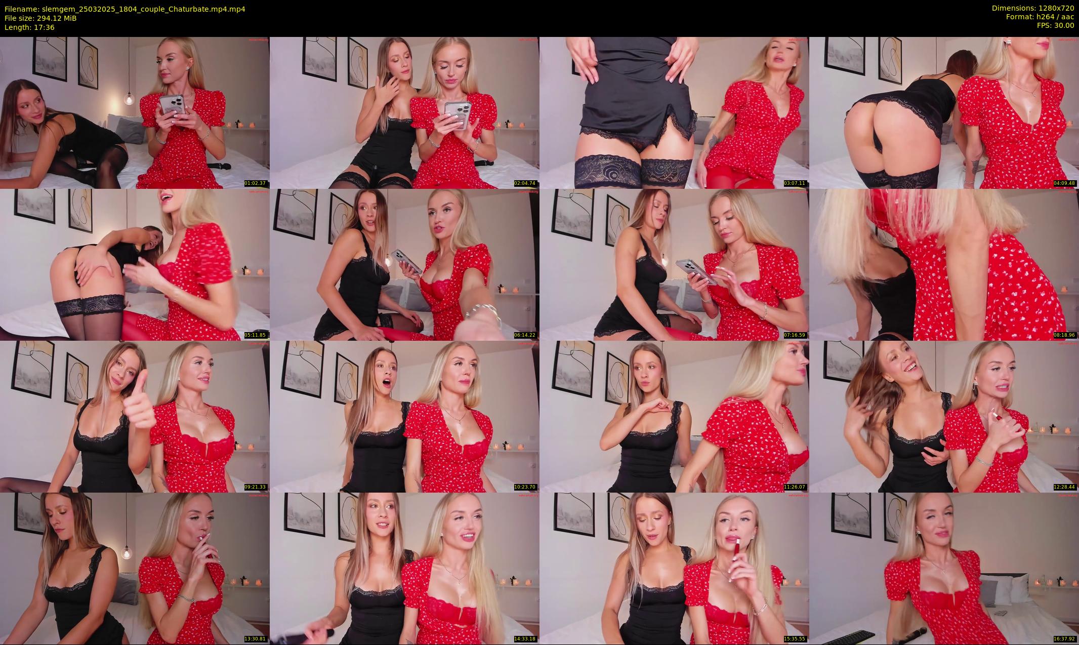 slemgem — 18 minute Chaturbate couple cam show recording, 720p, Mar 25, 2025