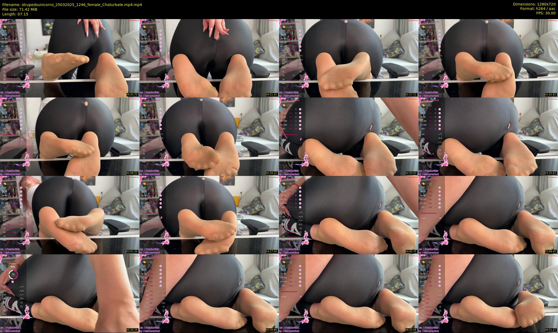 strupedsunicorns — 8 minute Chaturbate couple cam show recording, 720p, Mar 25, 2025