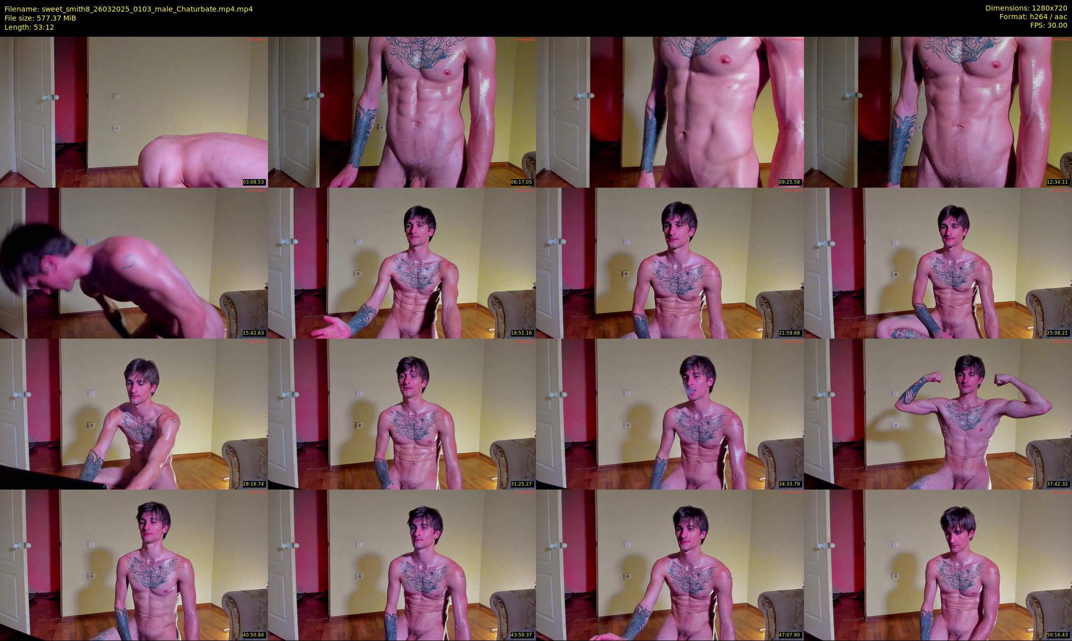 sweet_smith8 — 54 minute Chaturbate male cam show recording, 720p, Mar 26, 2025