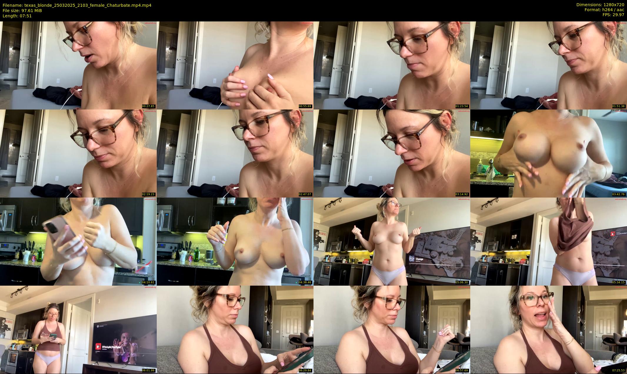 texas_blonde — 8 minute Chaturbate female cam show recording, 720p, Mar 25, 2025