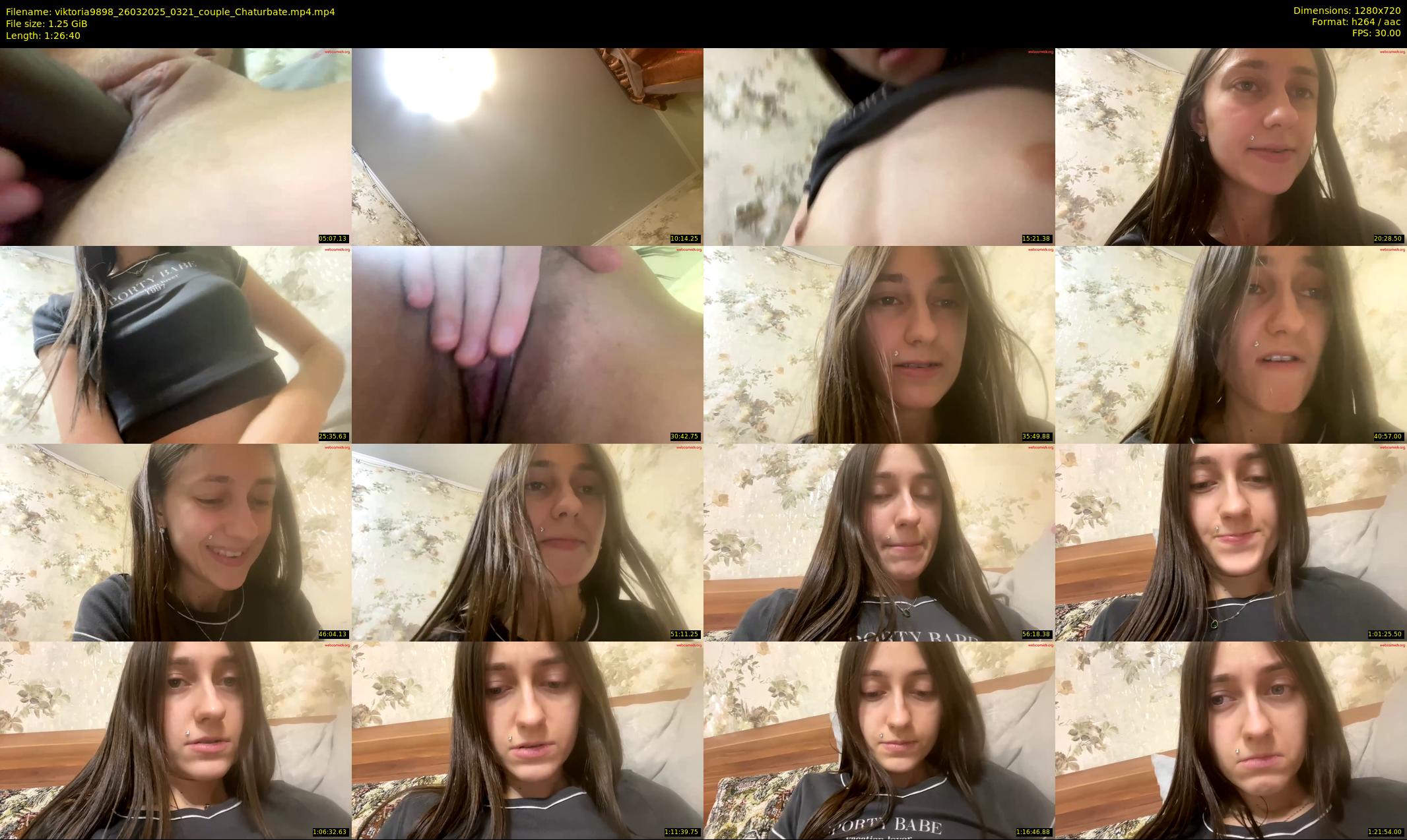 viktoria9898 — 87 minute Chaturbate couple cam show recording, 720p, Mar 26, 2025