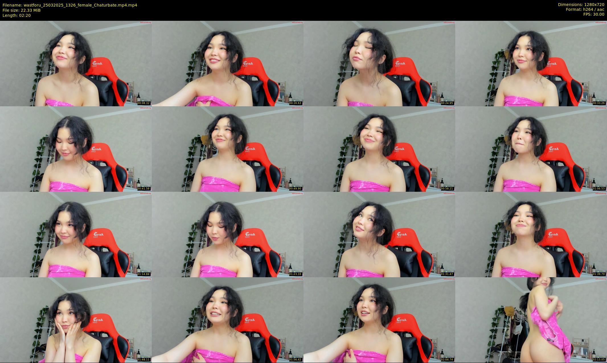 wastforu — 3 minute Chaturbate female cam show recording, 720p, Mar 25, 2025