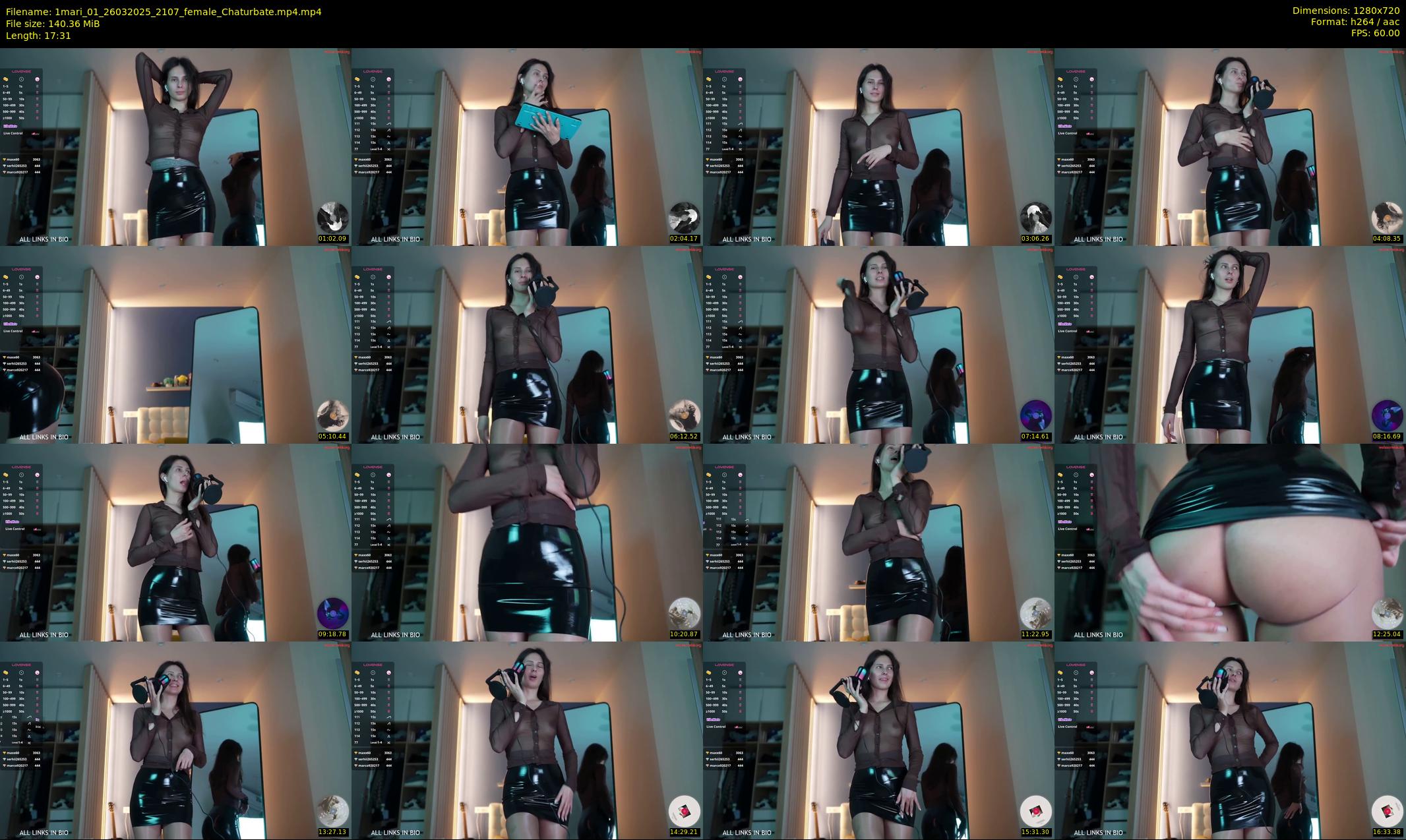 1mari_01 — 18 minute Chaturbate female cam show recording, 720p, Mar 26, 2025