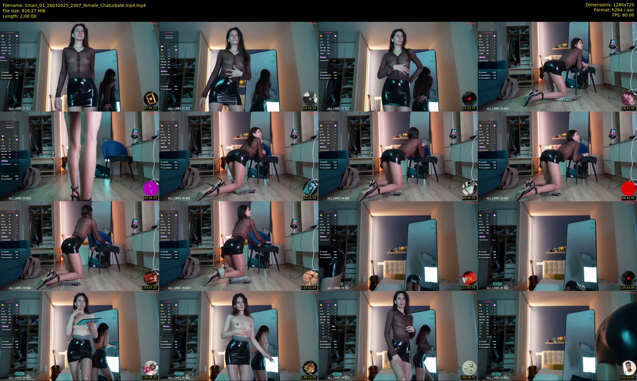 1mari_01 — 120 minute Chaturbate female cam show recording, 720p, Mar 26, 2025