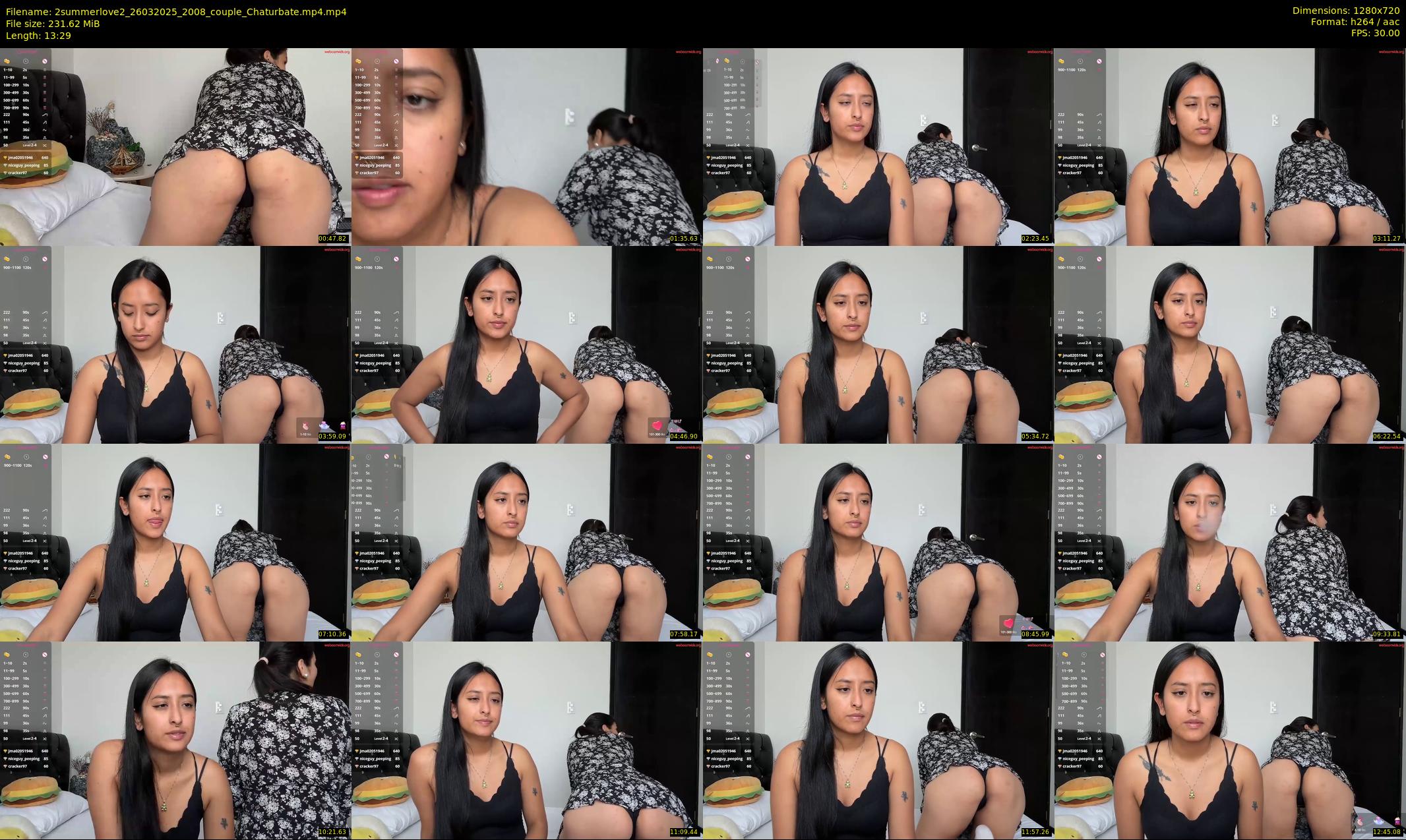 2summerlove2 — 14 minute Chaturbate female cam show recording, 720p, Mar 26, 2025