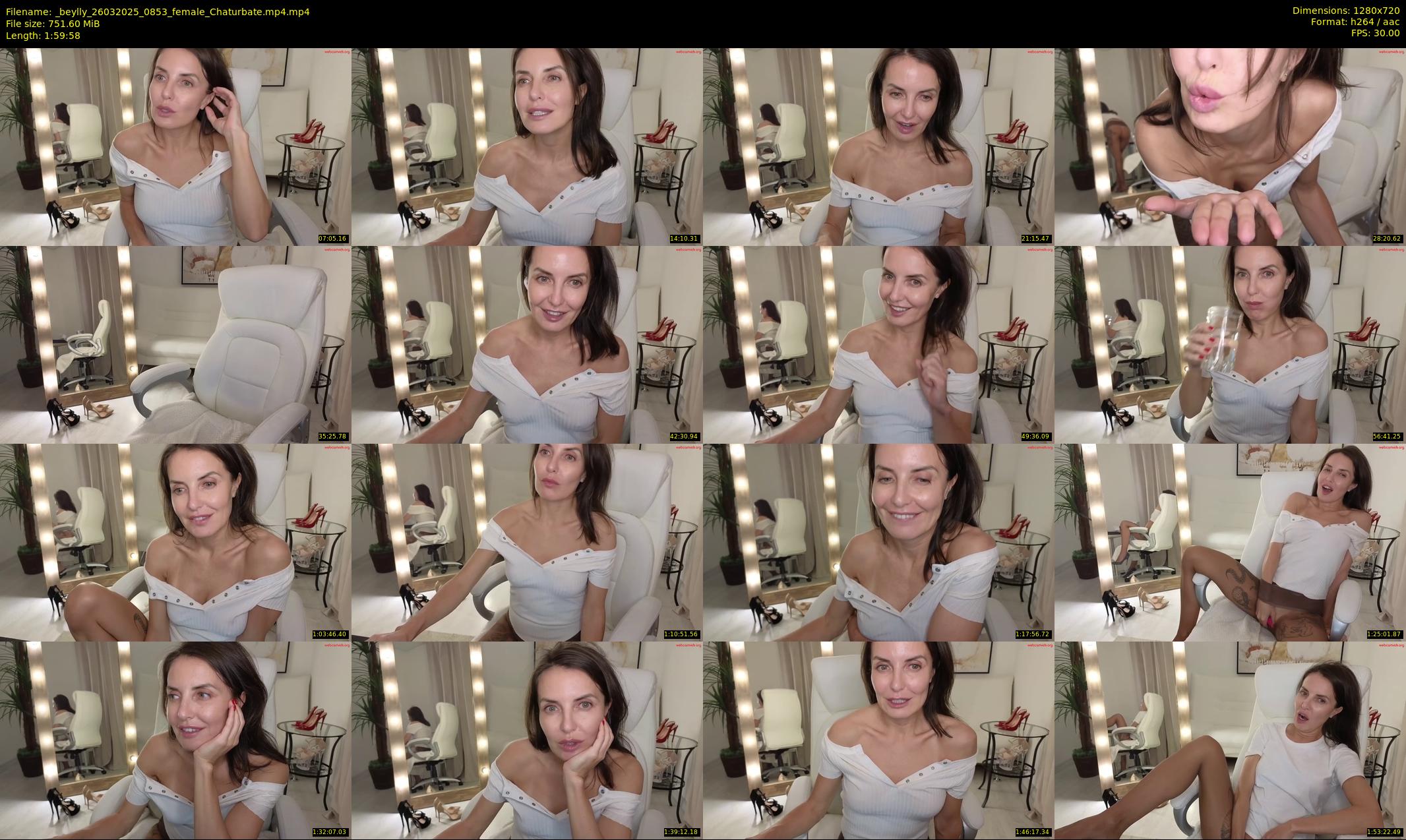 _beylly — 120 minute Chaturbate female cam show recording, 720p, Mar 26, 2025