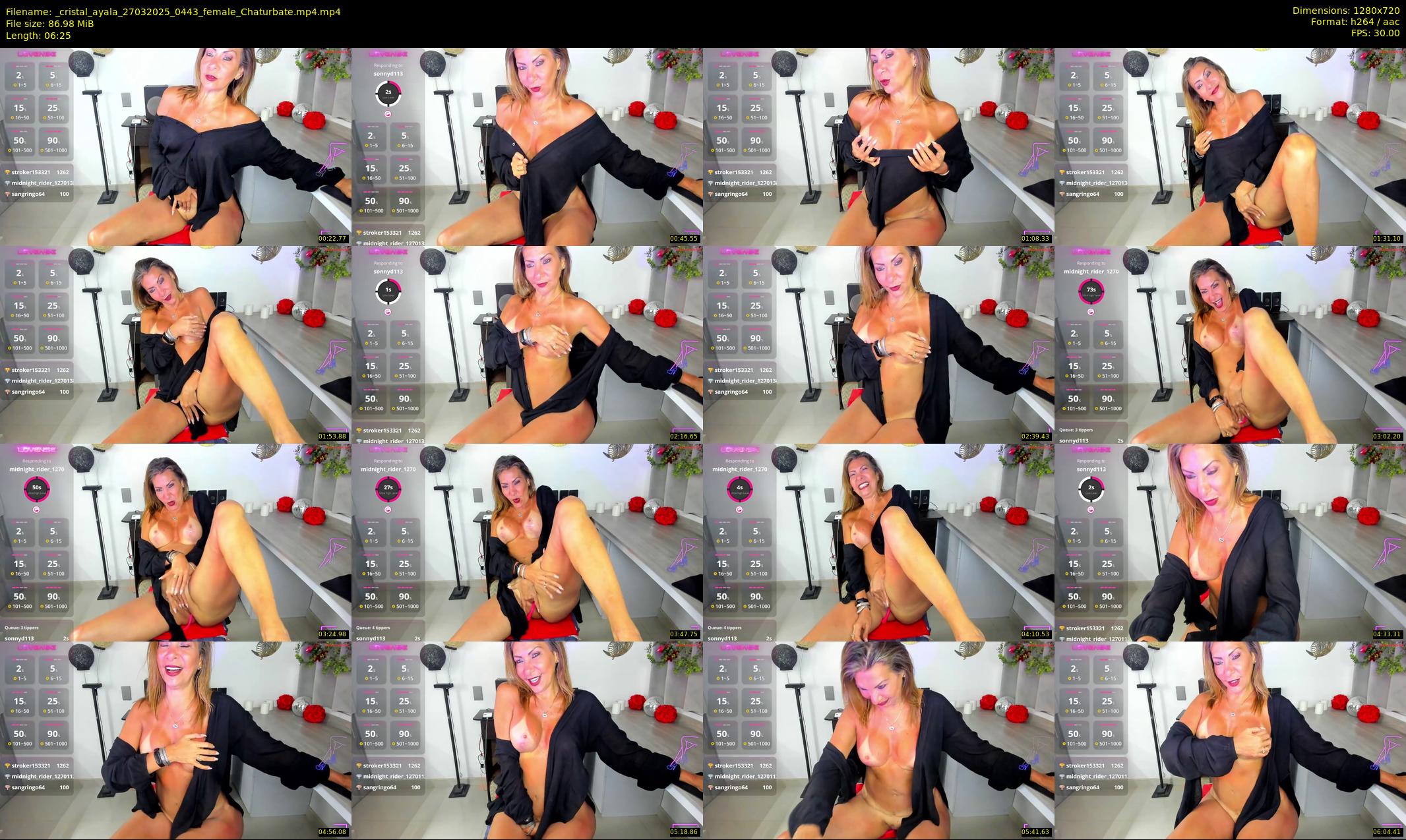 _cristal_ayala — 7 minute Chaturbate female cam show recording, 720p, Mar 27, 2025