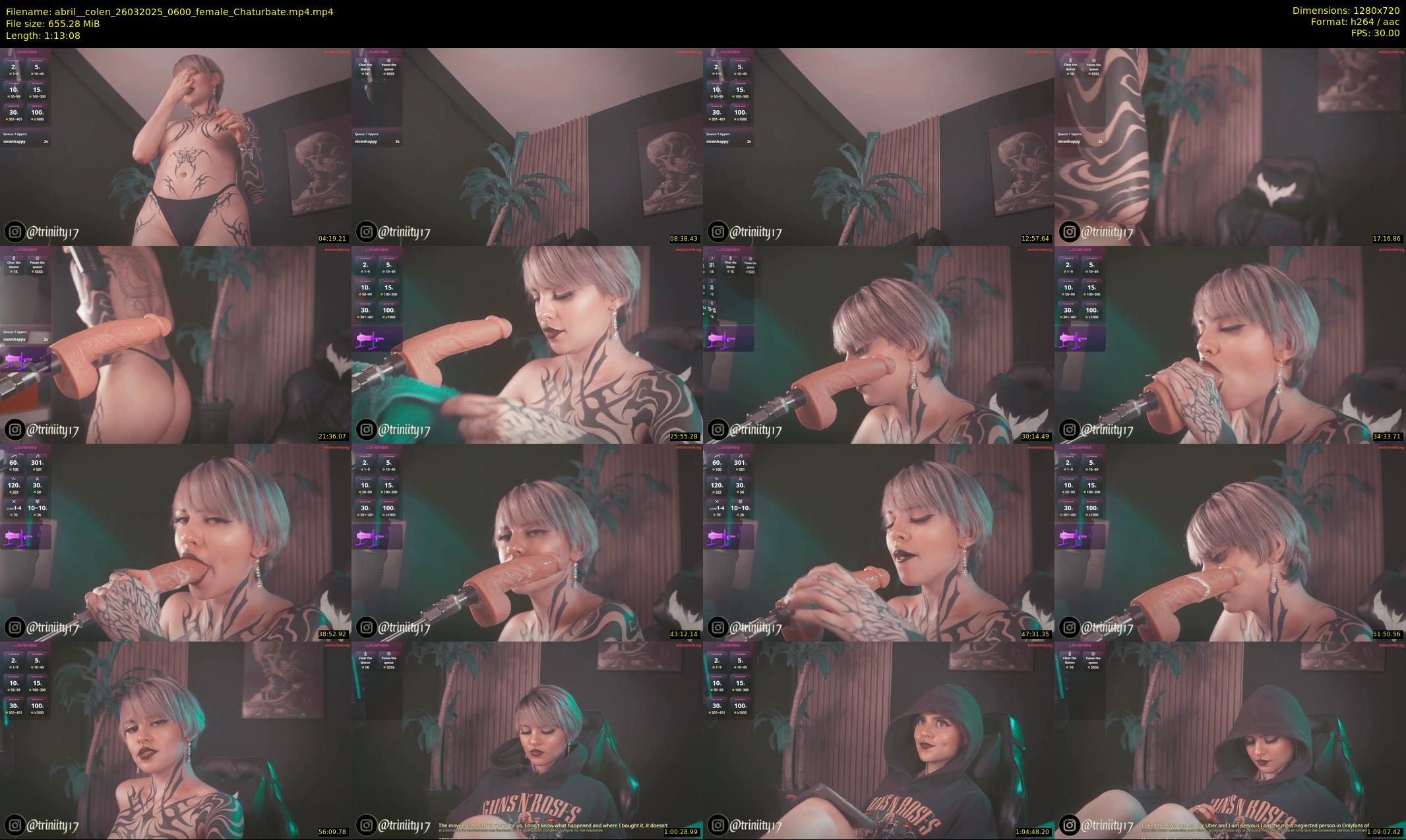 abril__colen — 74 minute Chaturbate female cam show recording, 720p, Mar 26, 2025