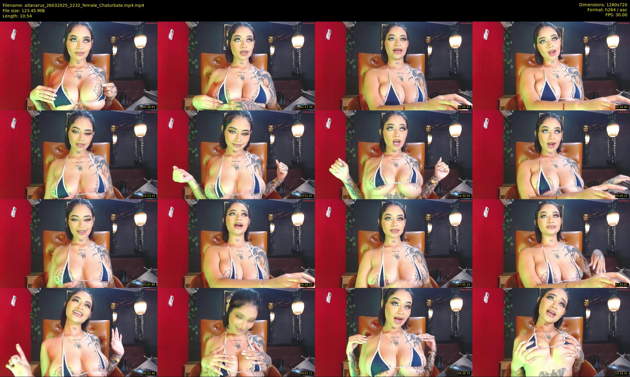 aitanarus — 11 minute Chaturbate female cam show recording, 720p, Mar 26, 2025
