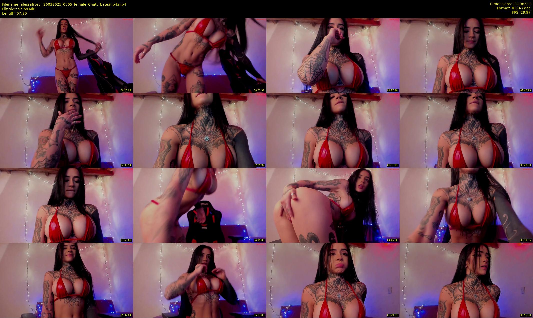 alessafrost_ — 8 minute Chaturbate female cam show recording, 720p, Mar 26, 2025