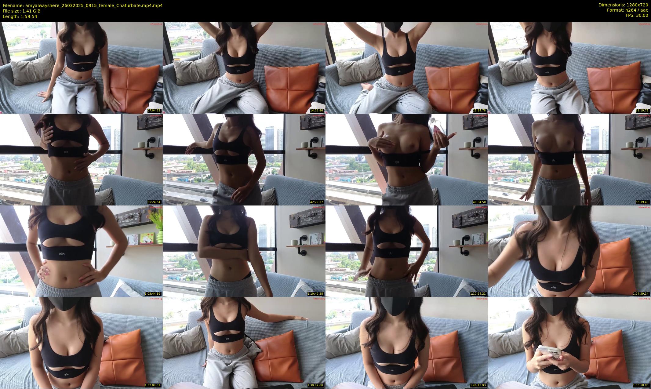 amyalwayshere — 120 minute Chaturbate female cam show recording, 720p, Mar 26, 2025