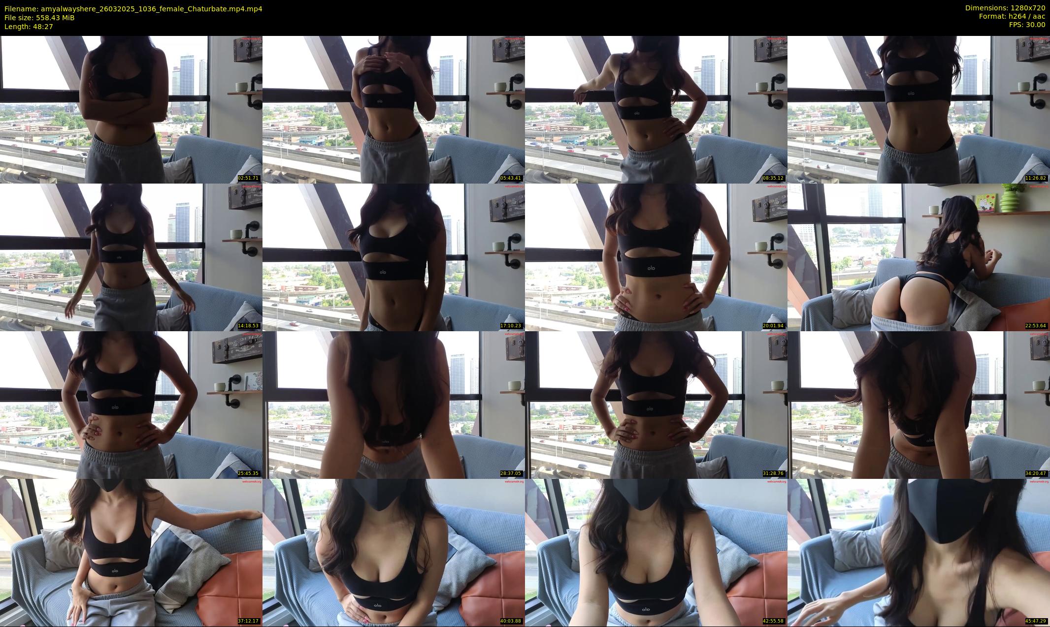 amyalwayshere — 49 minute Chaturbate female cam show recording, 720p, Mar 26, 2025