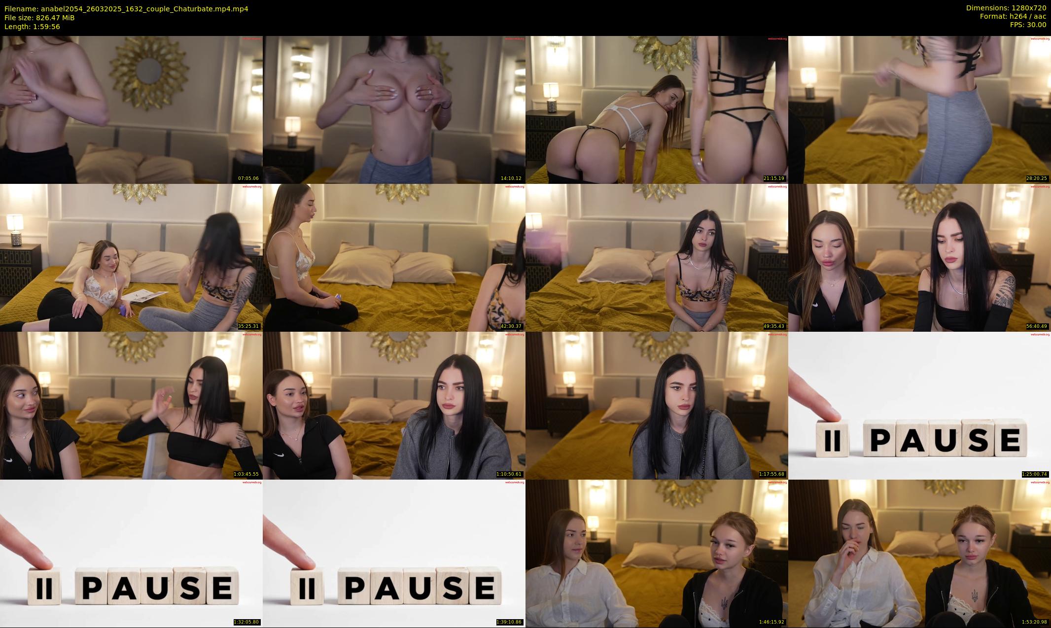 anabel2054 — 120 minute Chaturbate female cam show recording, 720p, Mar 26, 2025