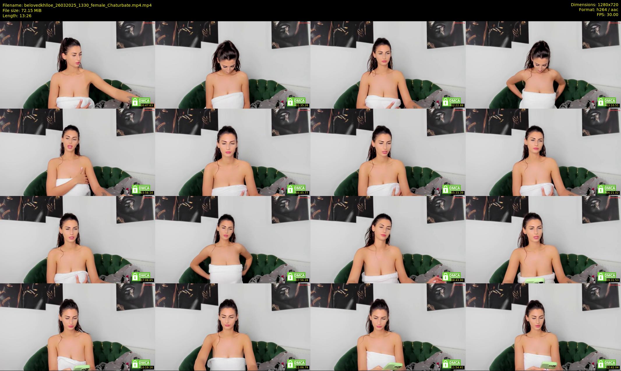 belovedkhlloe — 14 minute Chaturbate female cam show recording, 720p, Mar 26, 2025