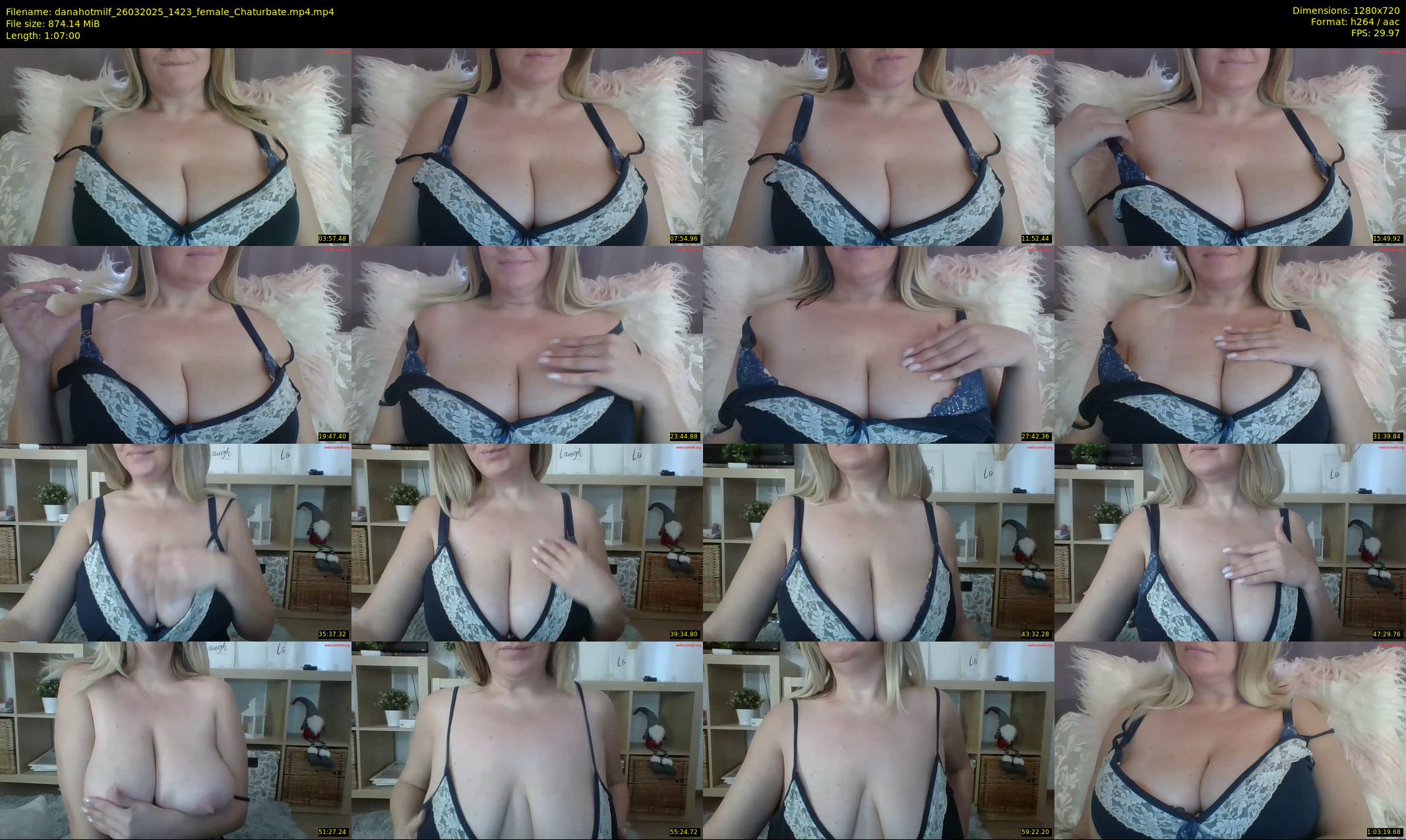 danahotmilf — 67 minute Chaturbate female cam show recording, 720p, Mar 26, 2025