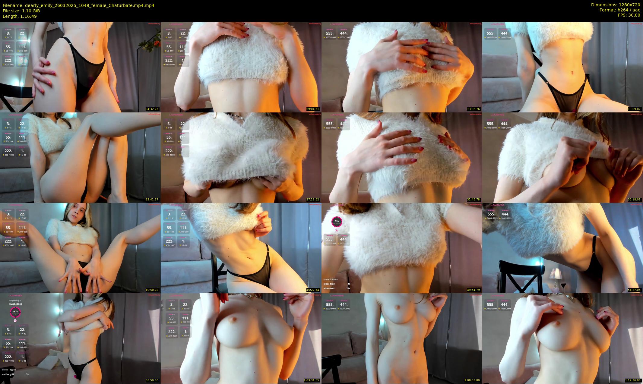 dearly_emily — 77 minute Chaturbate female cam show recording, 720p, Mar 26, 2025