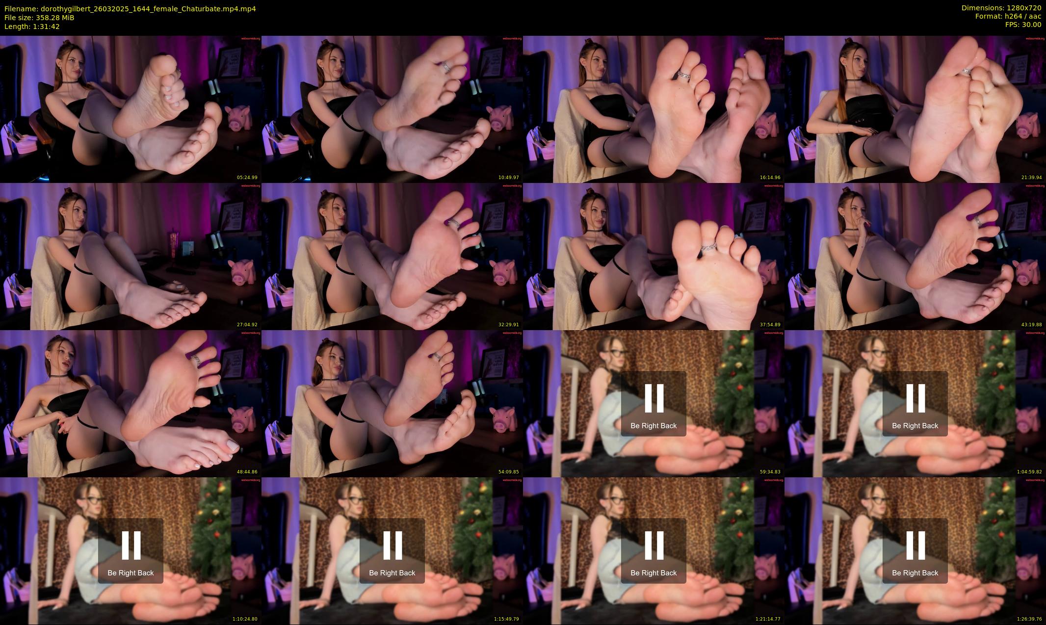 dorothygilbert — 92 minute Chaturbate female cam show recording, 720p, Mar 26, 2025