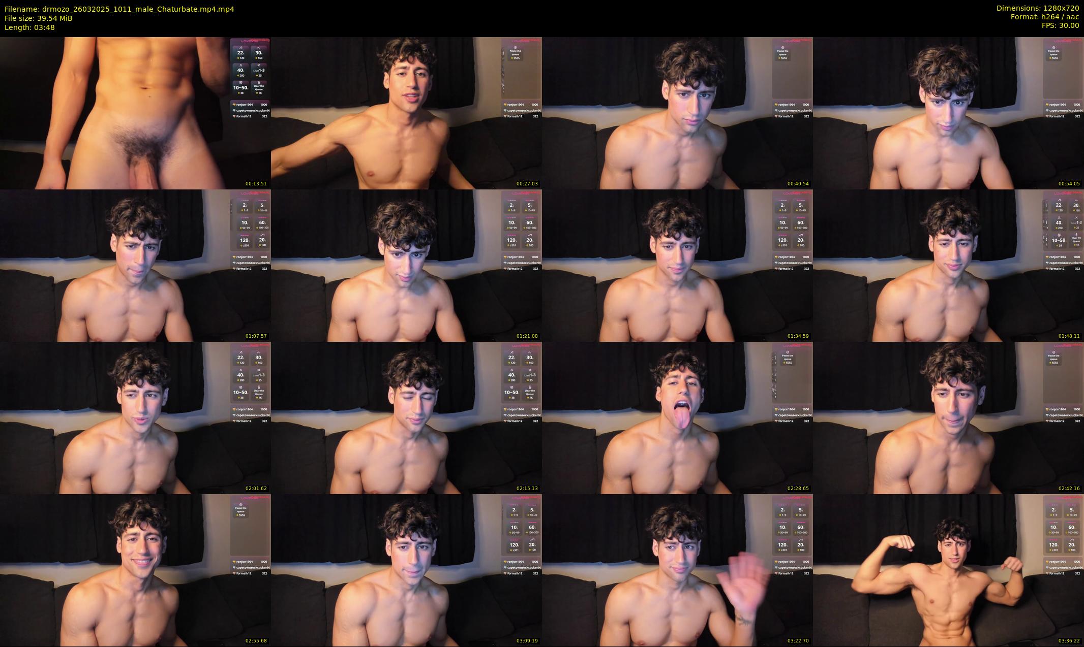 drmozo — 4 minute Chaturbate male cam show recording, 720p, Mar 26, 2025