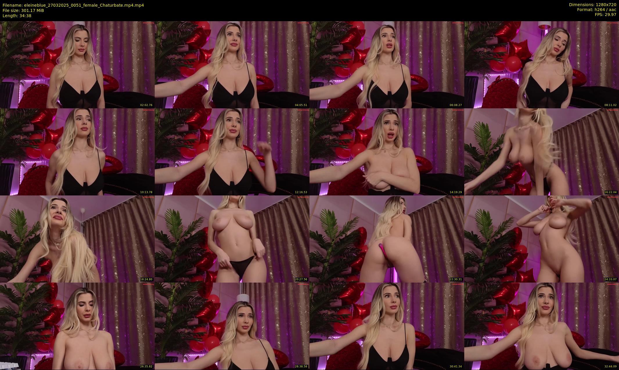 eleineblue — 35 minute Chaturbate female cam show recording, 720p, Mar 27, 2025