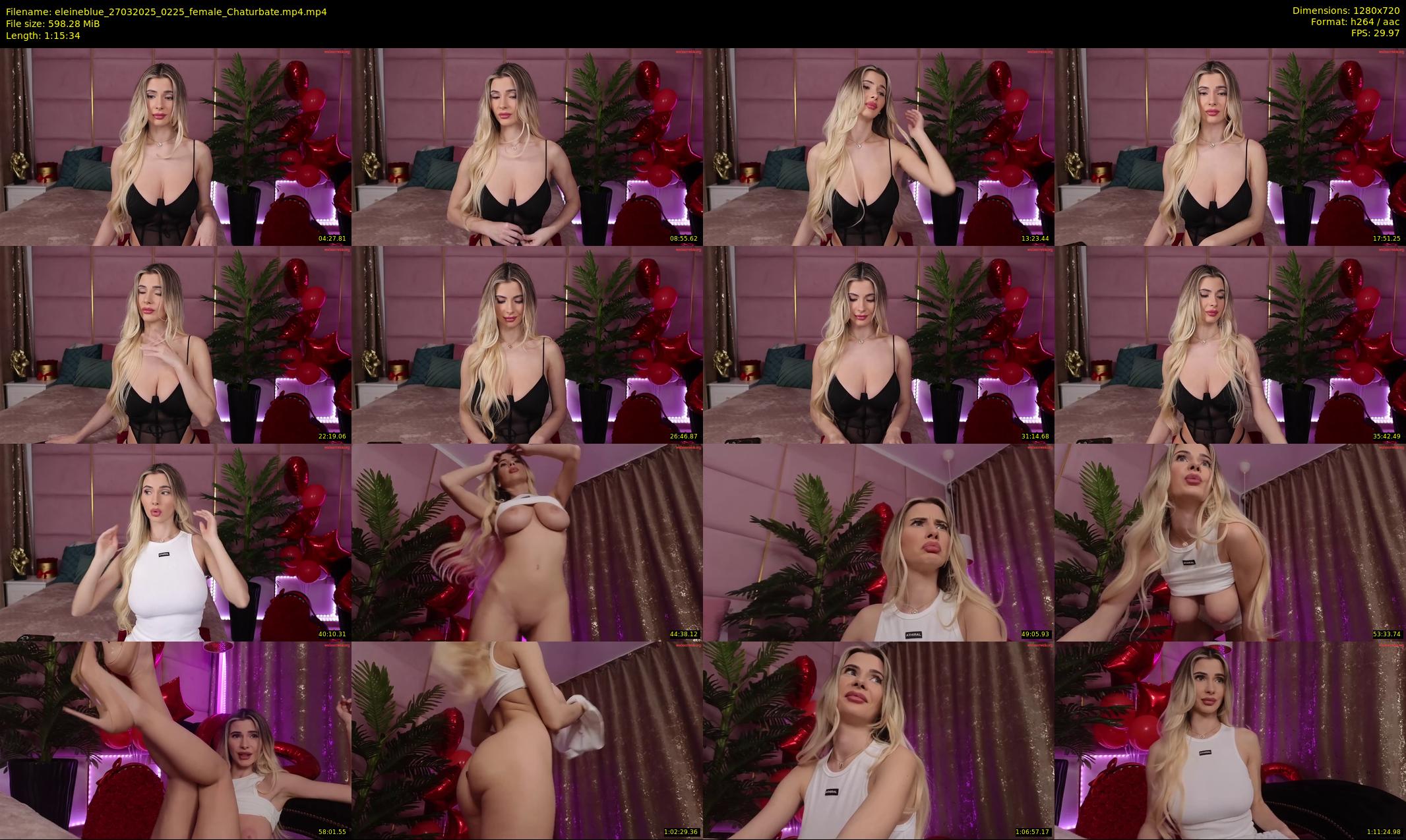 eleineblue — 76 minute Chaturbate female cam show recording, 720p, Mar 27, 2025