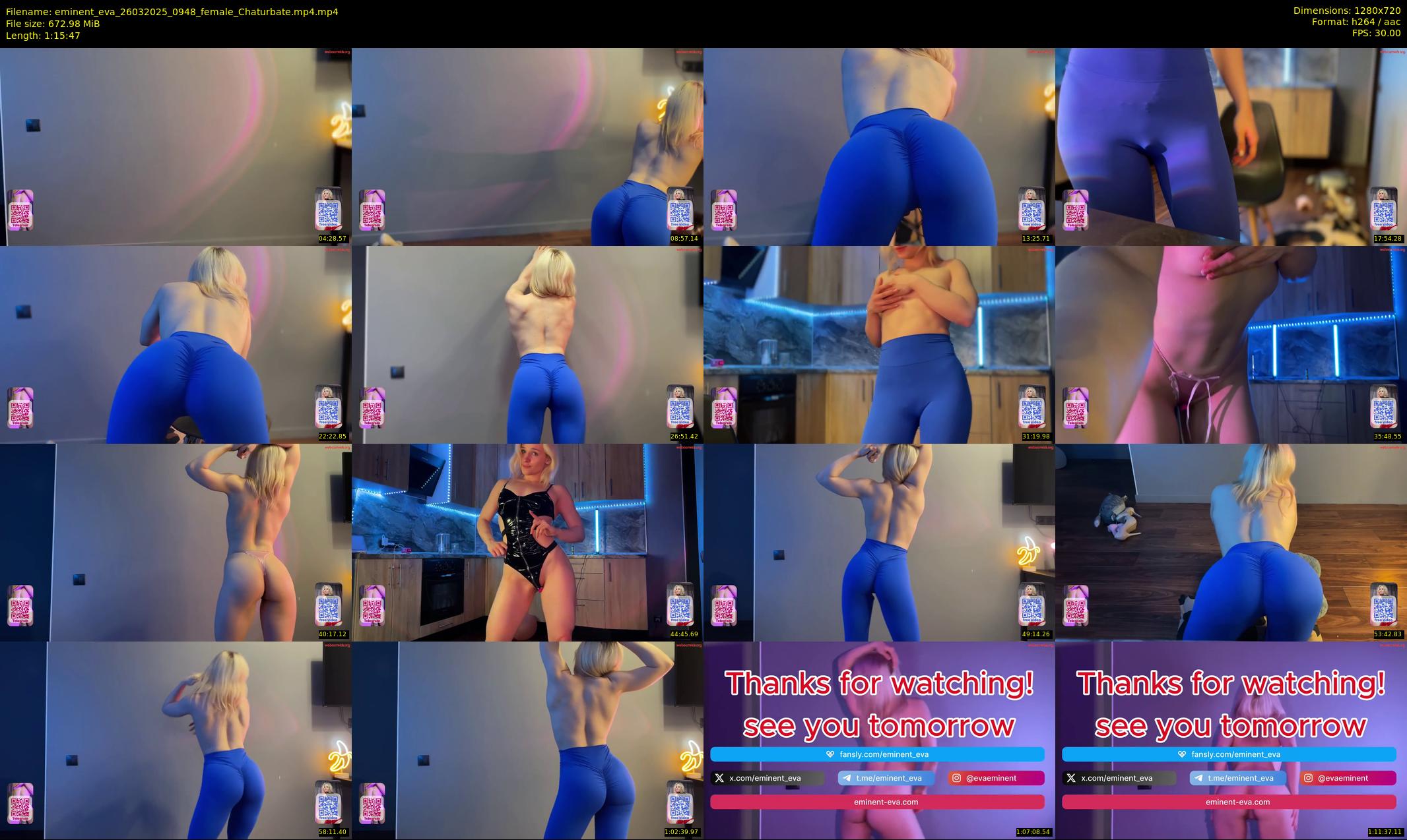 eminent_eva — 76 minute Chaturbate female cam show recording, 720p, Mar 26, 2025