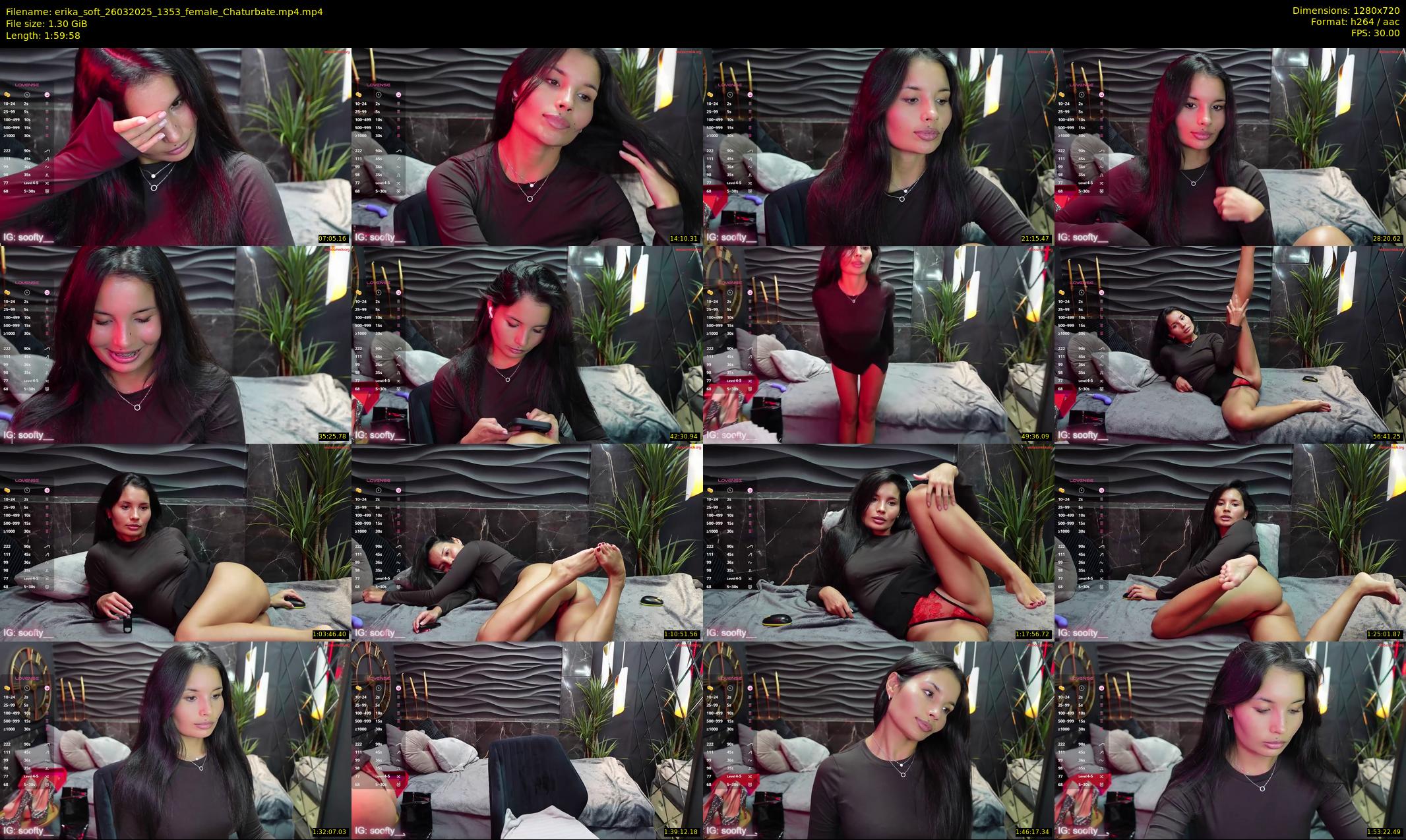 erika_soft — 120 minute Chaturbate female cam show recording, 720p, Mar 26, 2025