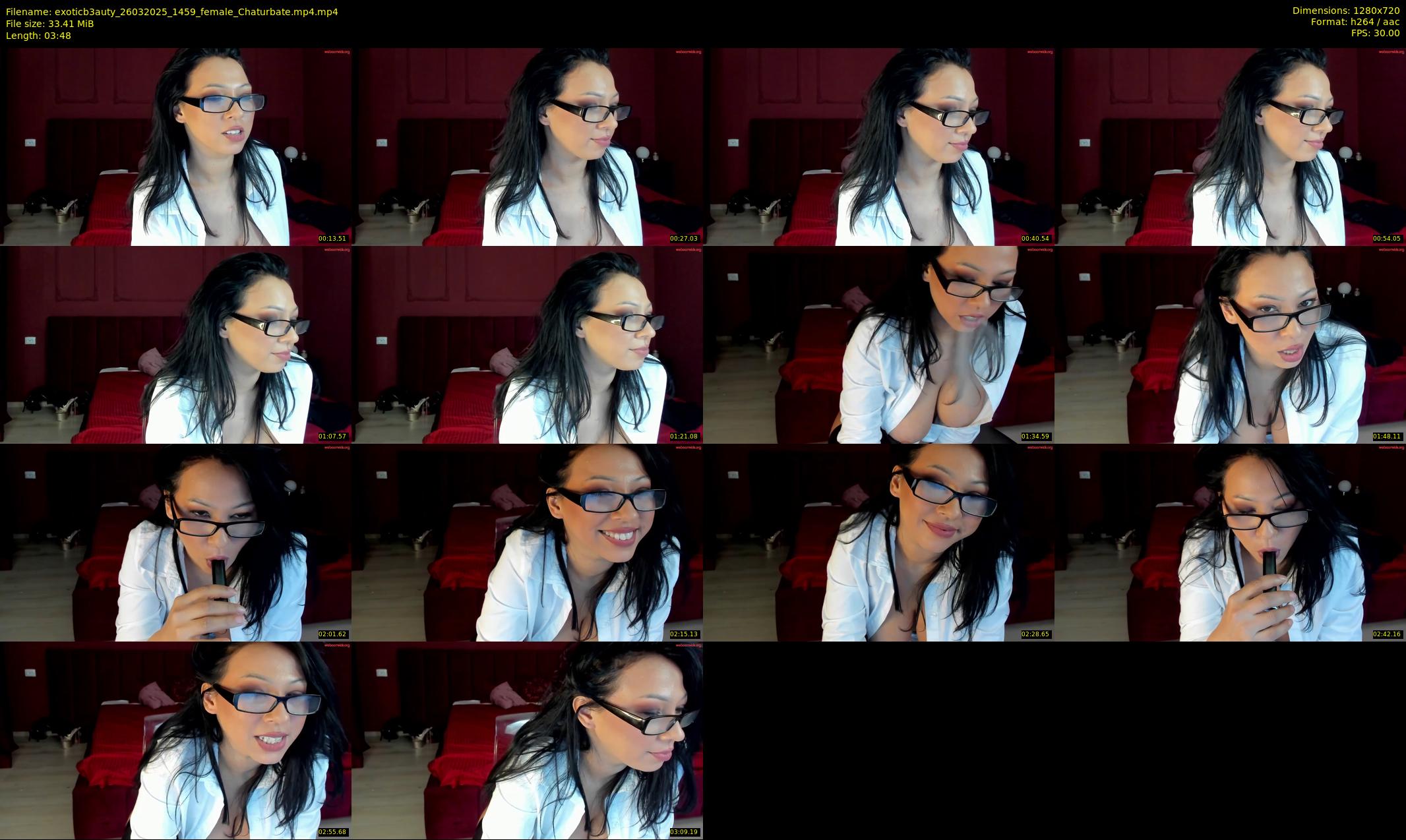 exoticb3auty — 4 minute Chaturbate female cam show recording, 720p, Mar 26, 2025