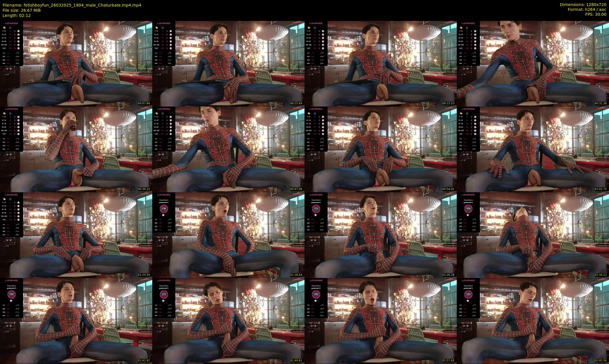 fetishboyfun — 3 minute Chaturbate male cam show recording, 720p, Mar 26, 2025